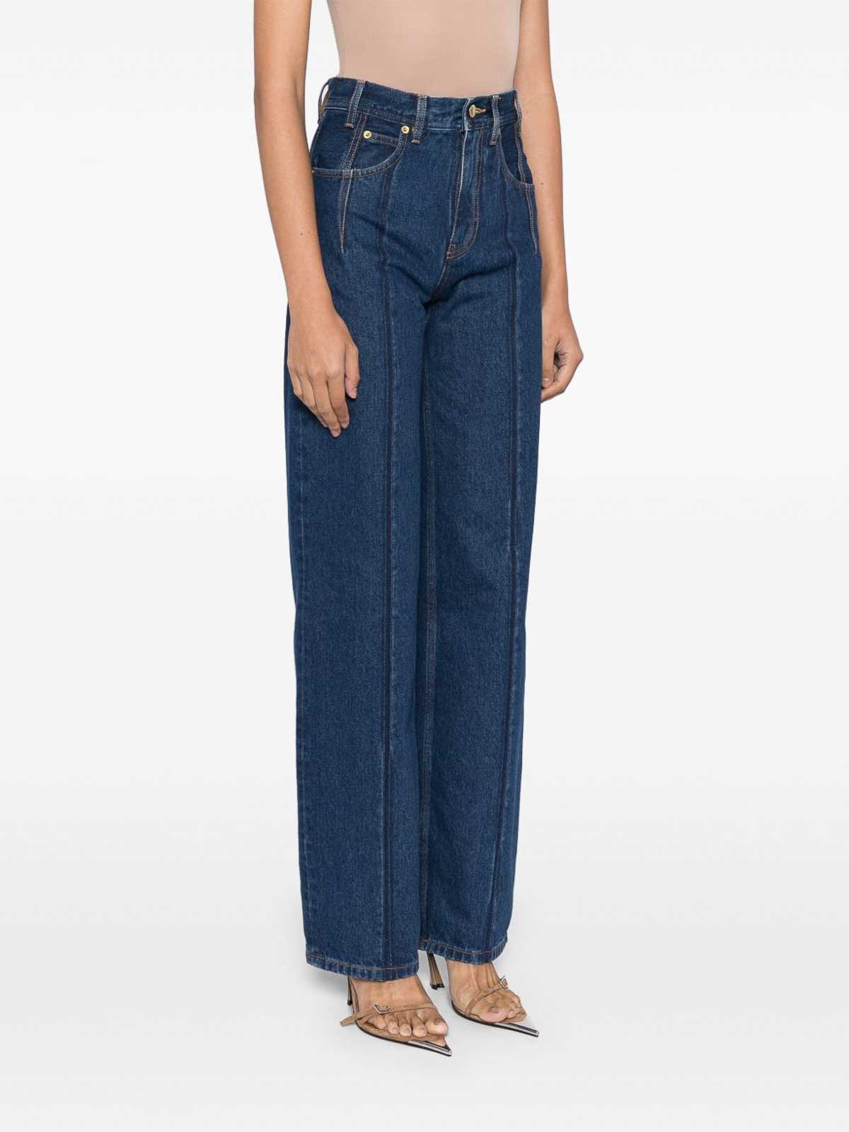 Darkpark Be High-waisted Jeans In Blue