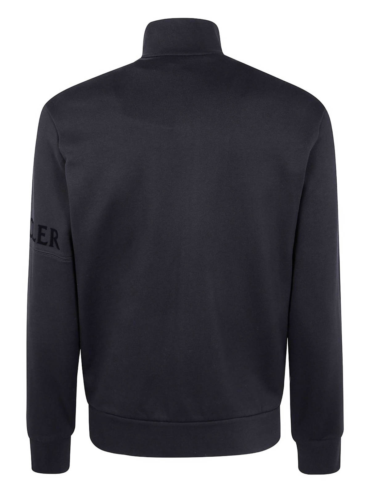 Moncler Sip Up Cardigan In Black