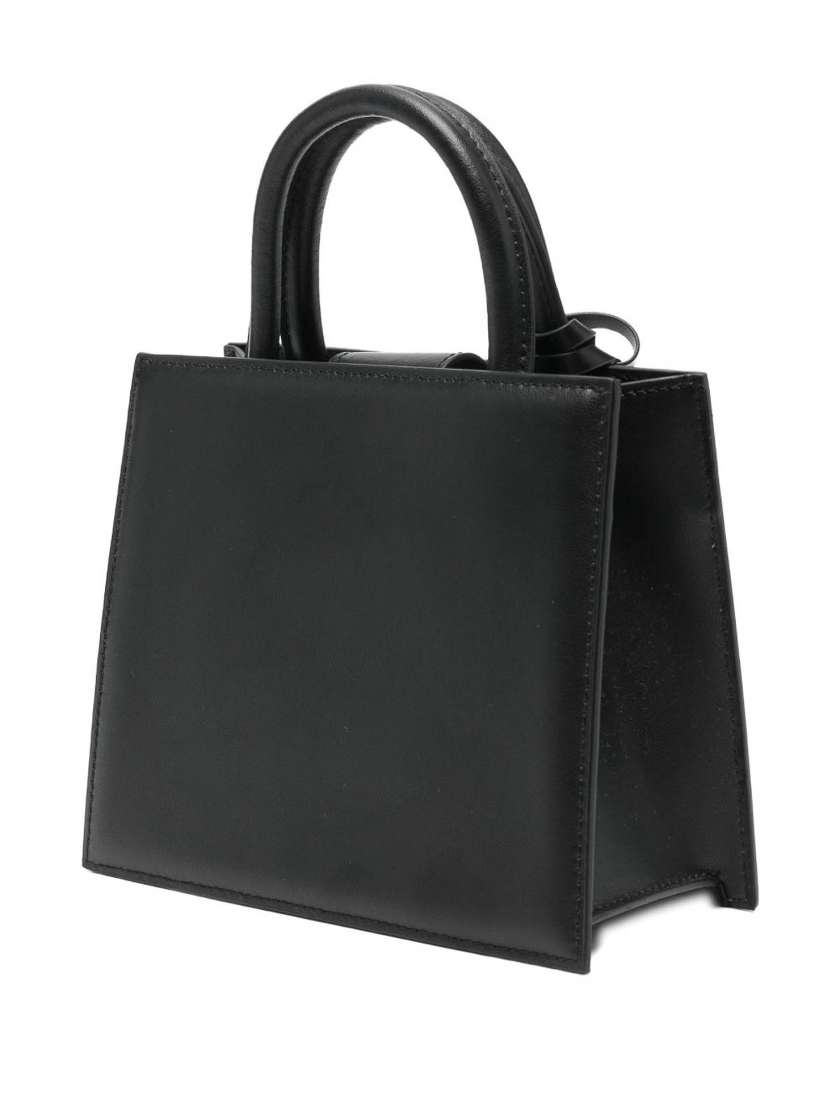 Mc2 Saint Barth Logo-detail Tote Bag In Black