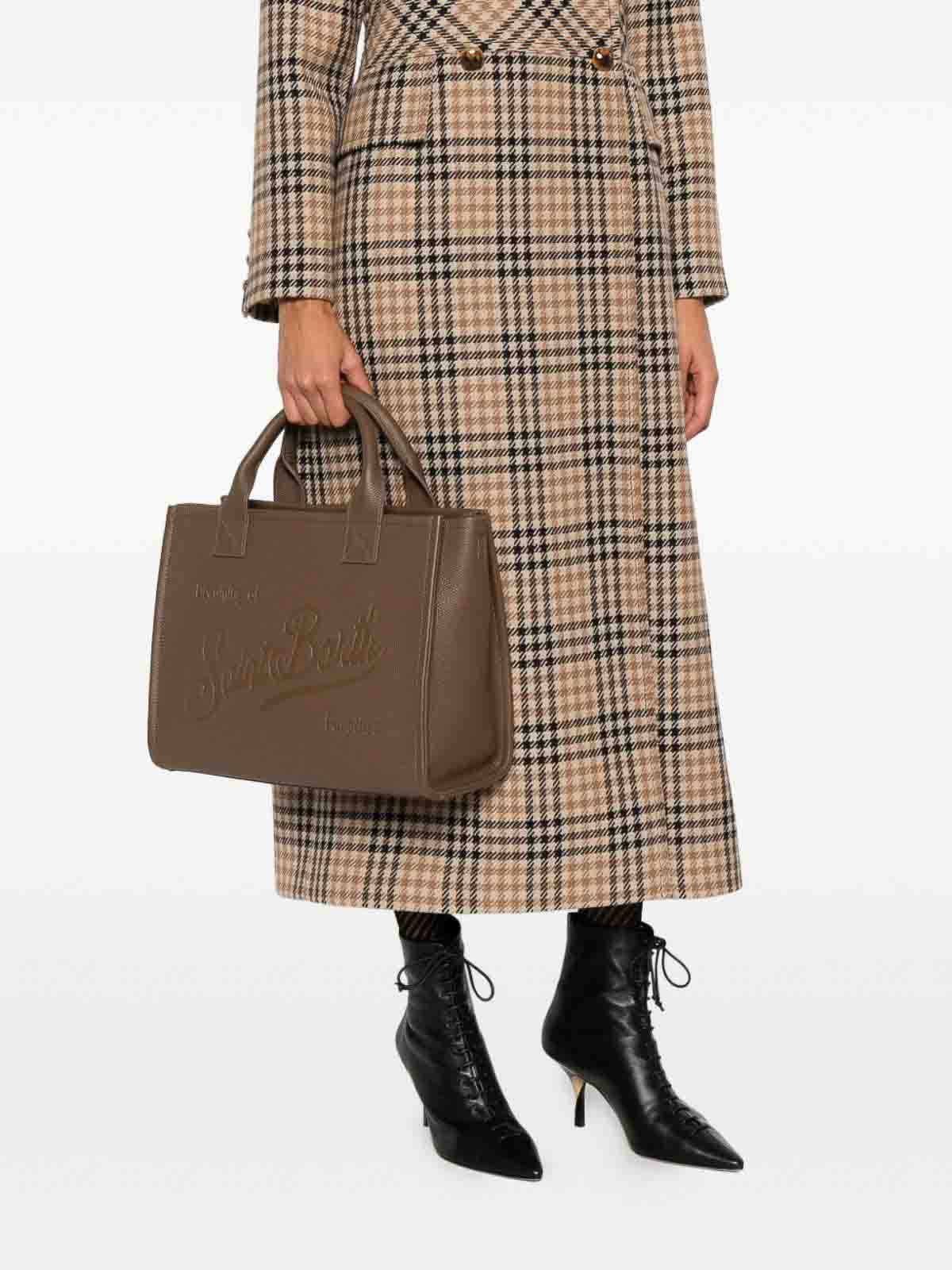 Mc2 Saint Barth Vanity Bag Large Tote Bag In Brown In Brown