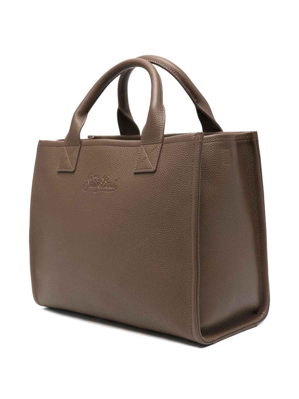 Mc2 Saint Barth Vanity Bag Large Tote Bag In Brown In Brown
