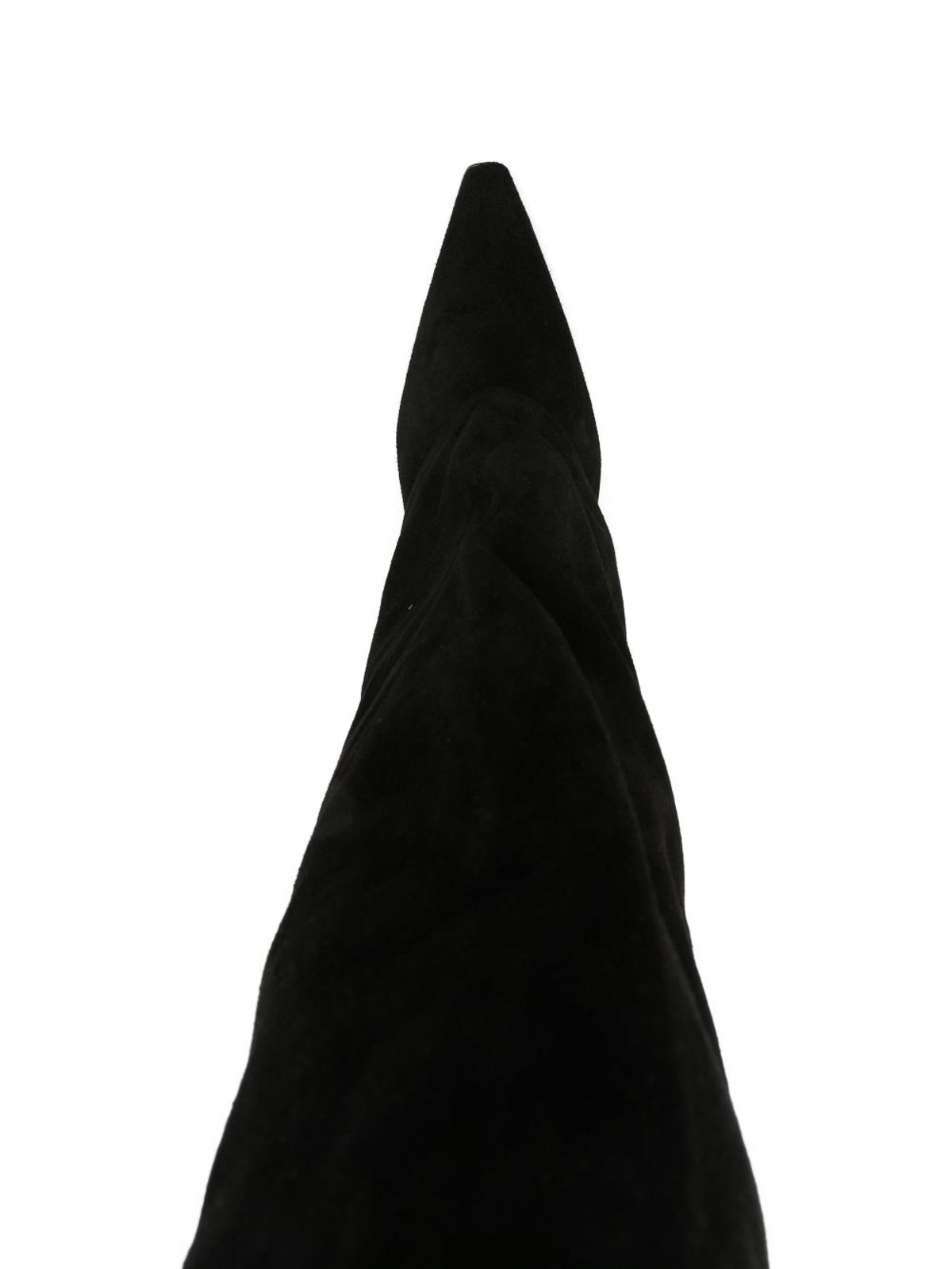 Paris Texas Jane 100 Suede Knee-high Boots In Black