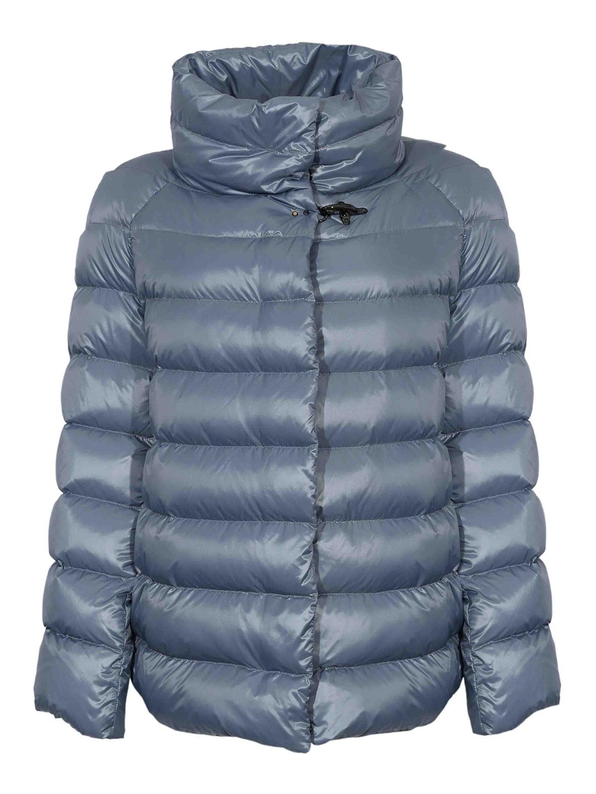 Fay Nylon Down Jacket With Hook In Blue