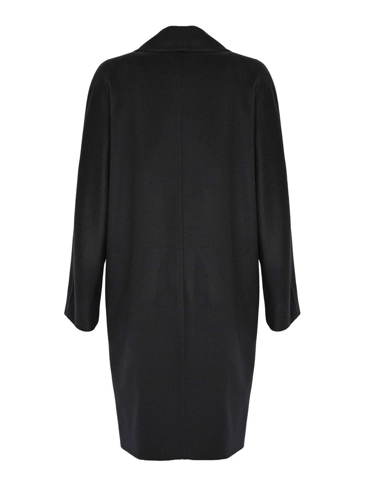 Max Mara Agenda Oversized Wool Coat In Blue