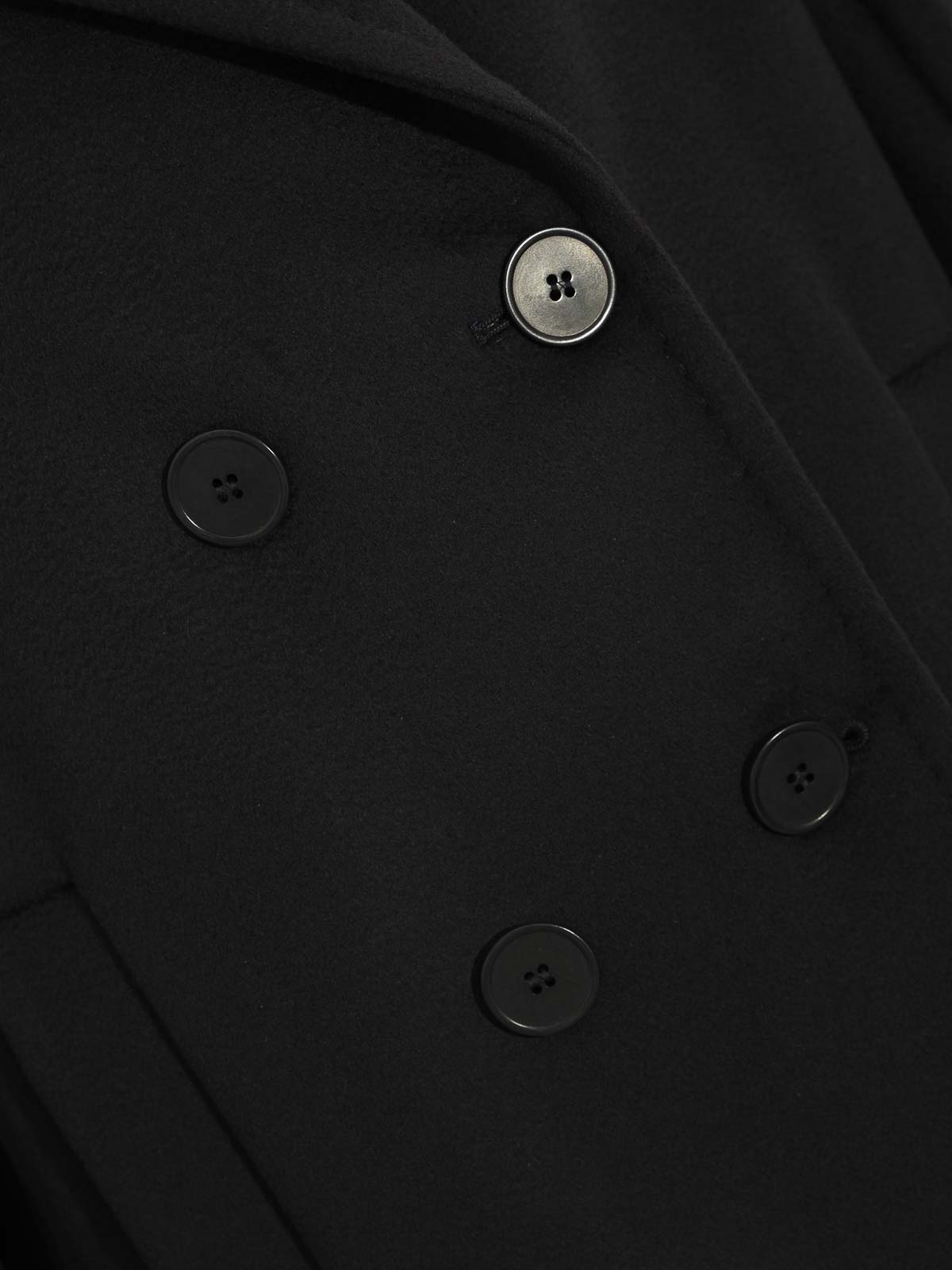 Max Mara Agenda Oversized Wool Coat In Blue