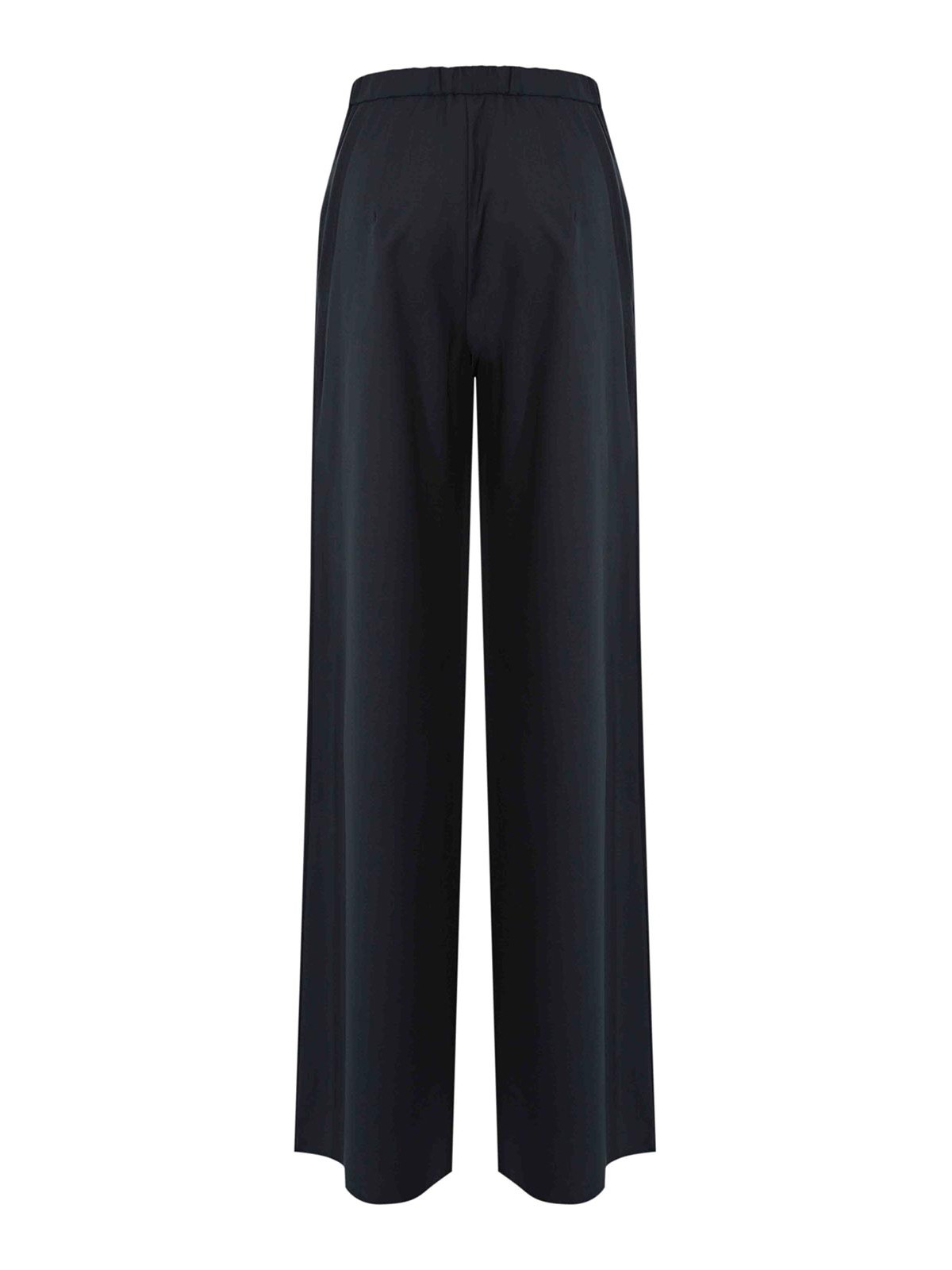 Max Mara Berard Wool Drawstring Trousers By In Black
