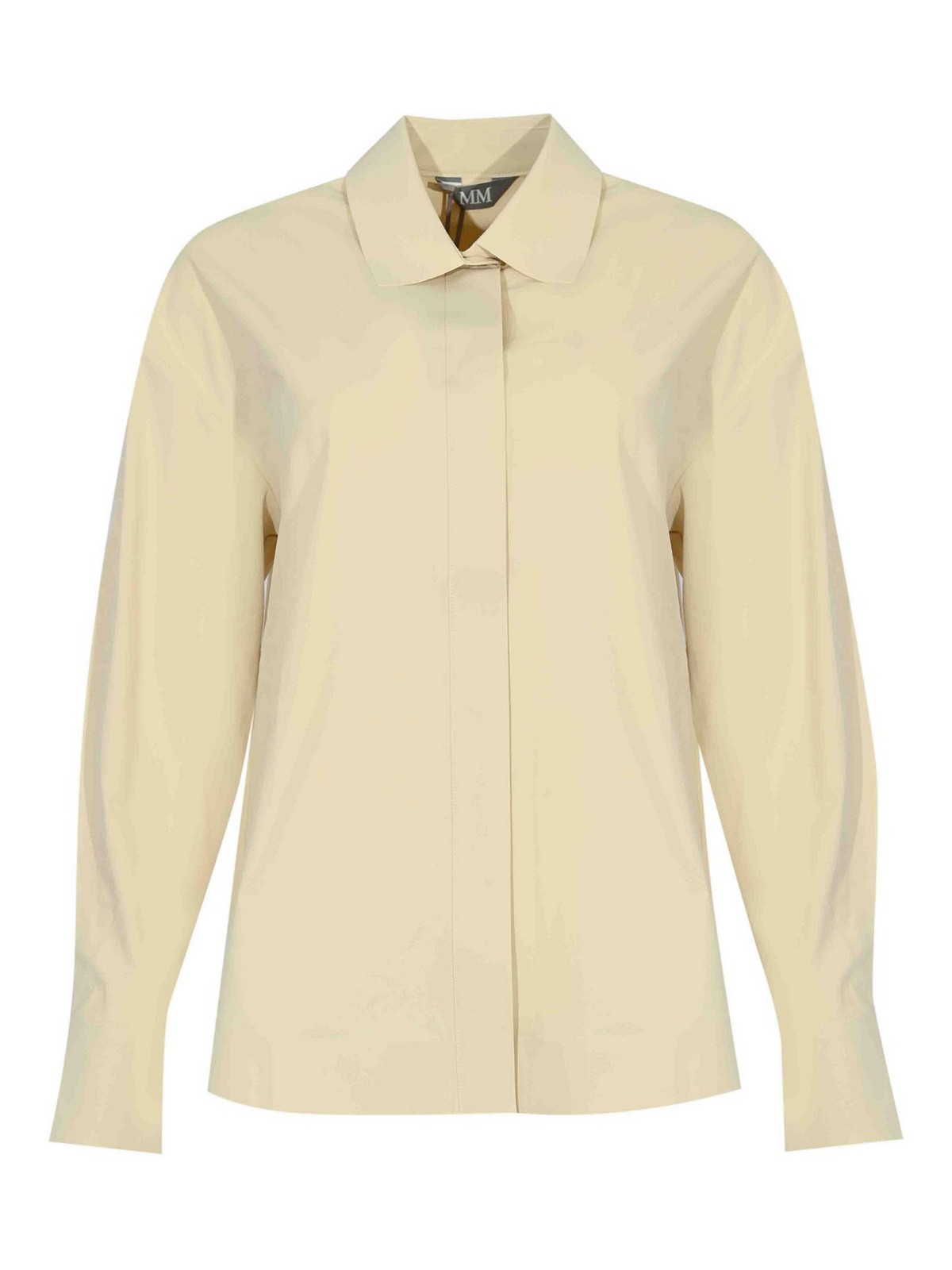 Max Mara Ululo Jersey Shirt In Brown