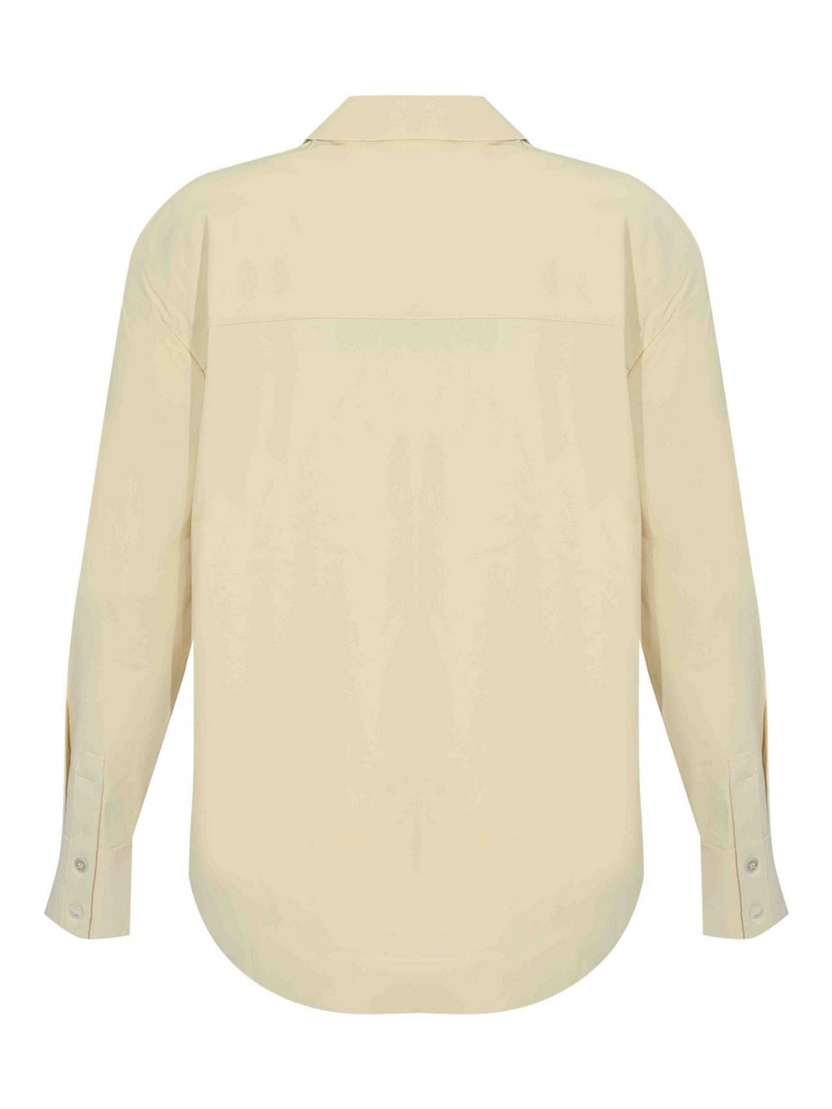 Max Mara Ululo Jersey Shirt In Brown