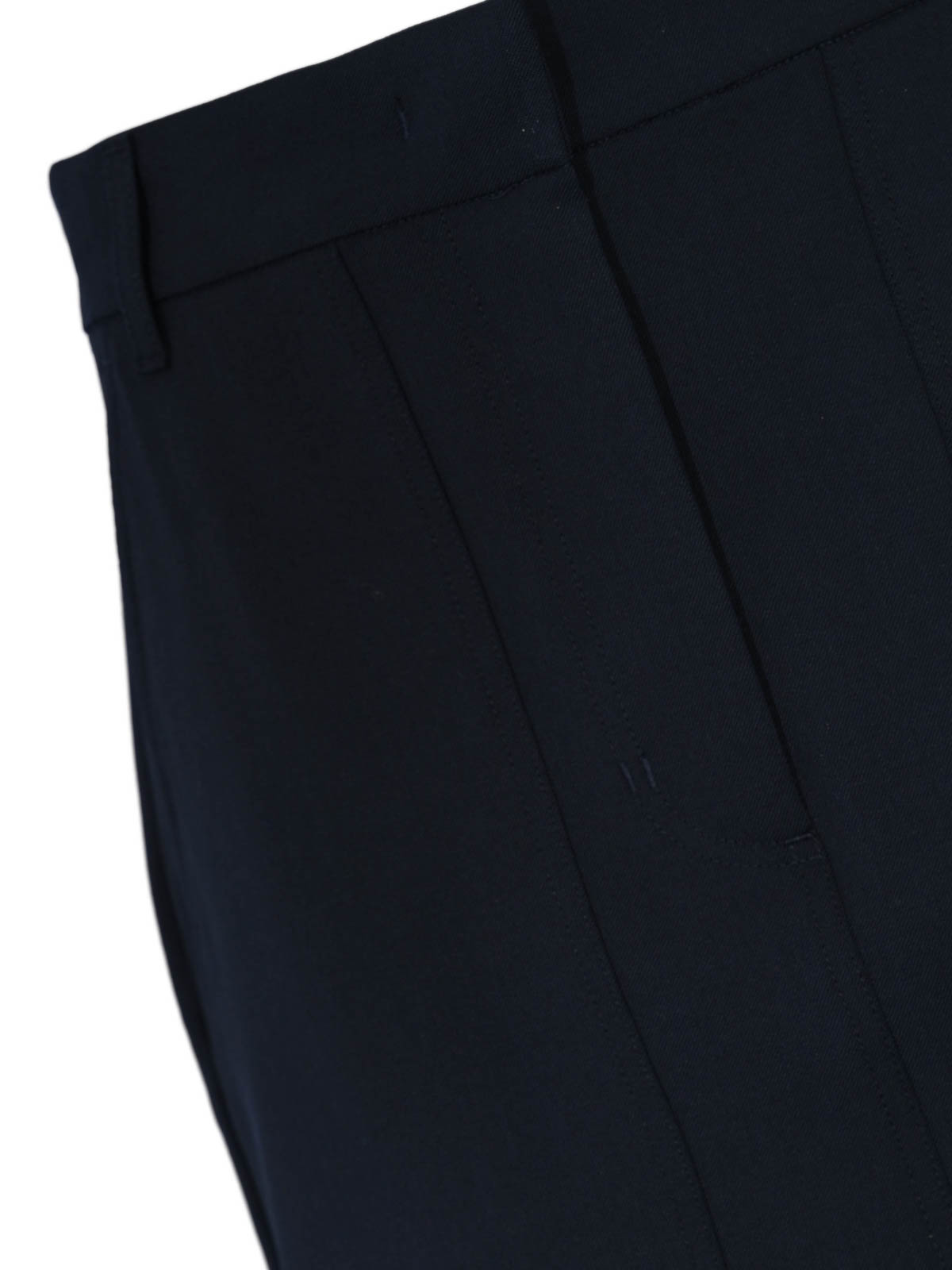 Weekend Max Mara Aller Long Skirt In Wool Blend In Blue