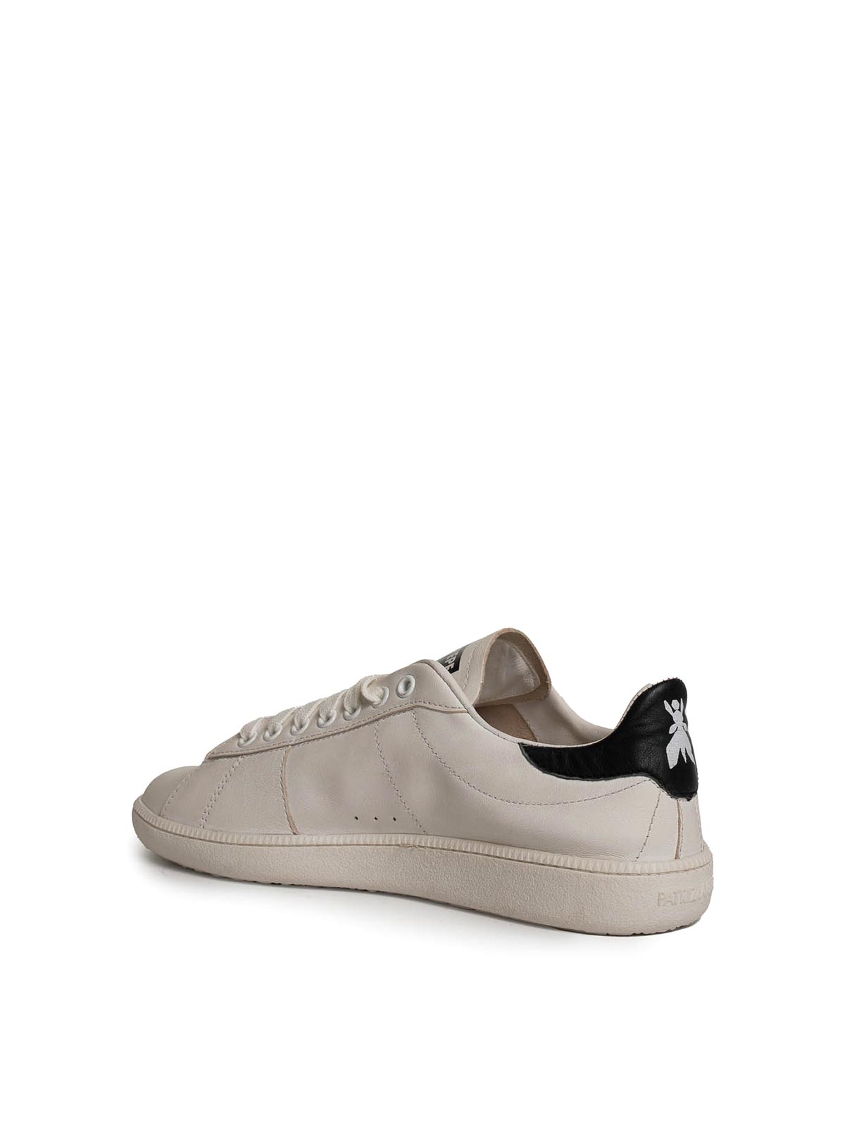 Patrizia Pepe 93 Skin Sneakers In Nappa Leather In White