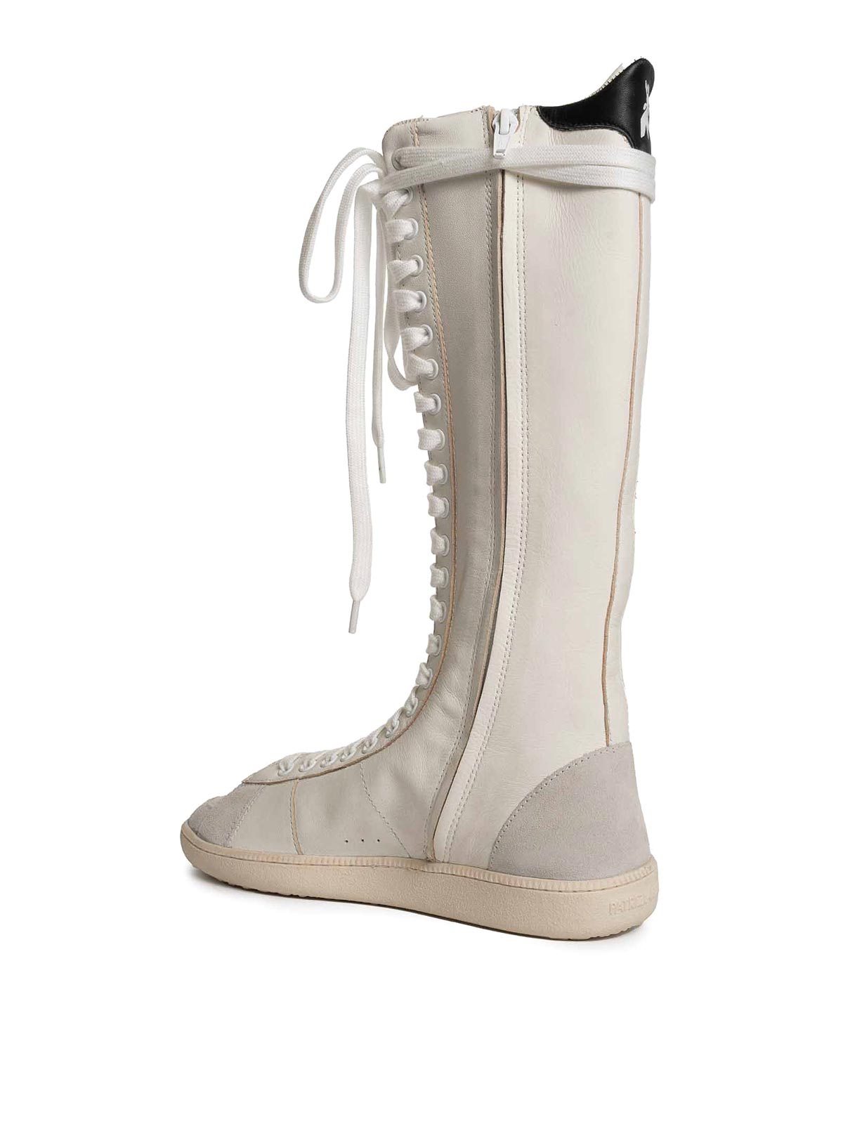 Patrizia Pepe Boxer Boots Skin 93 Sneakers In White