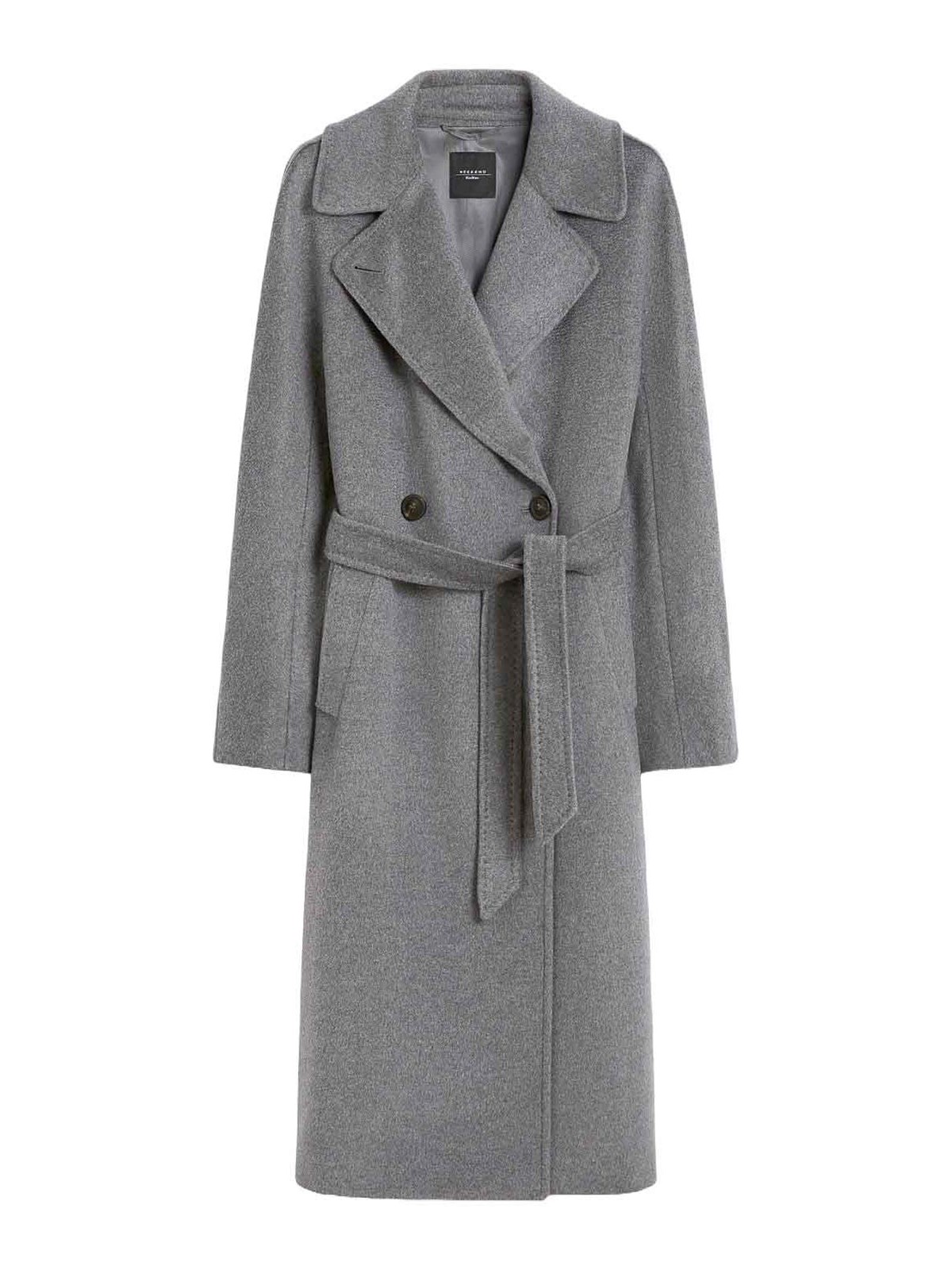 Weekend Max Mara 膝丈コート - グレー|252501610265101E15