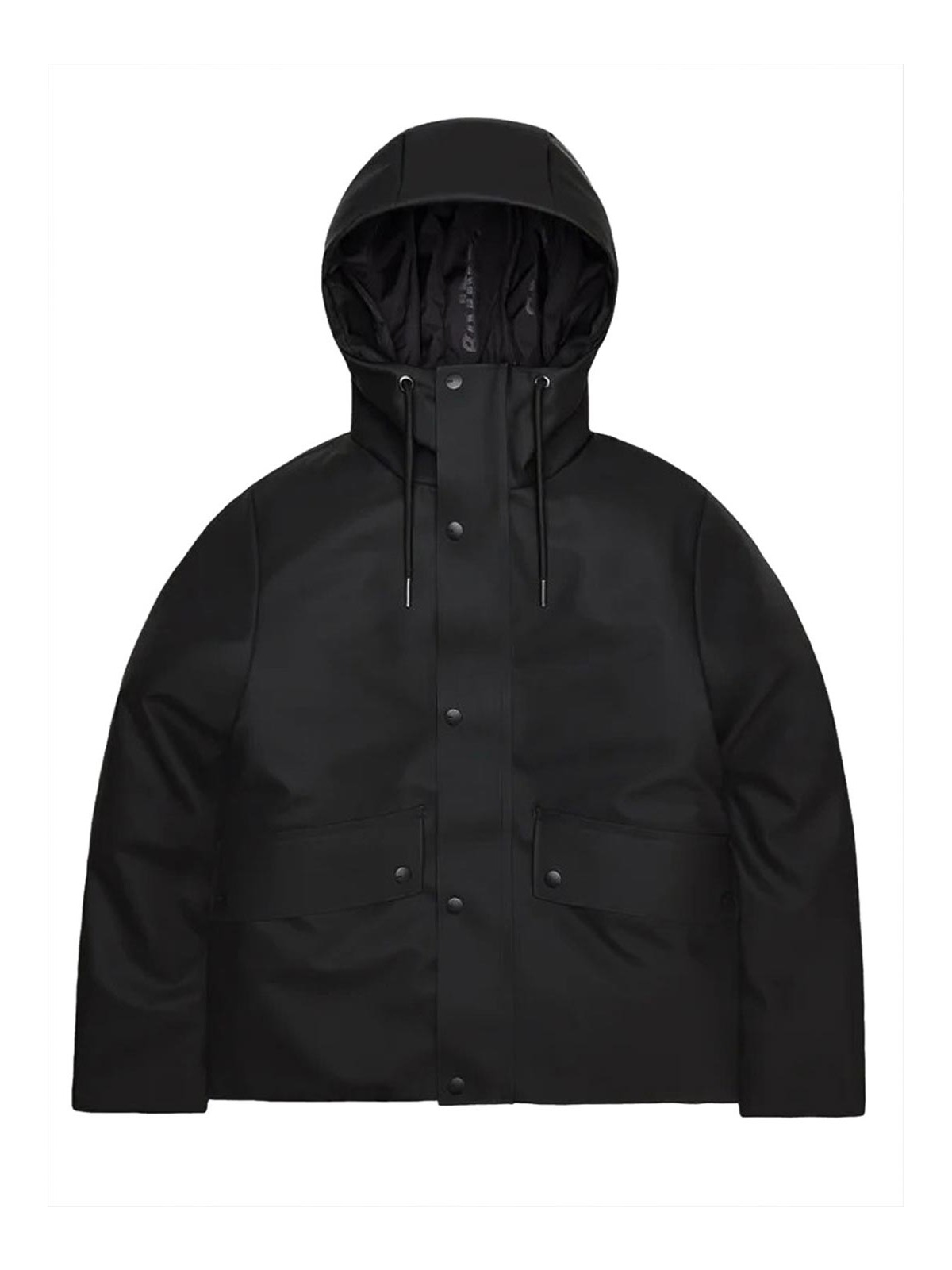 Rains Parka In Black