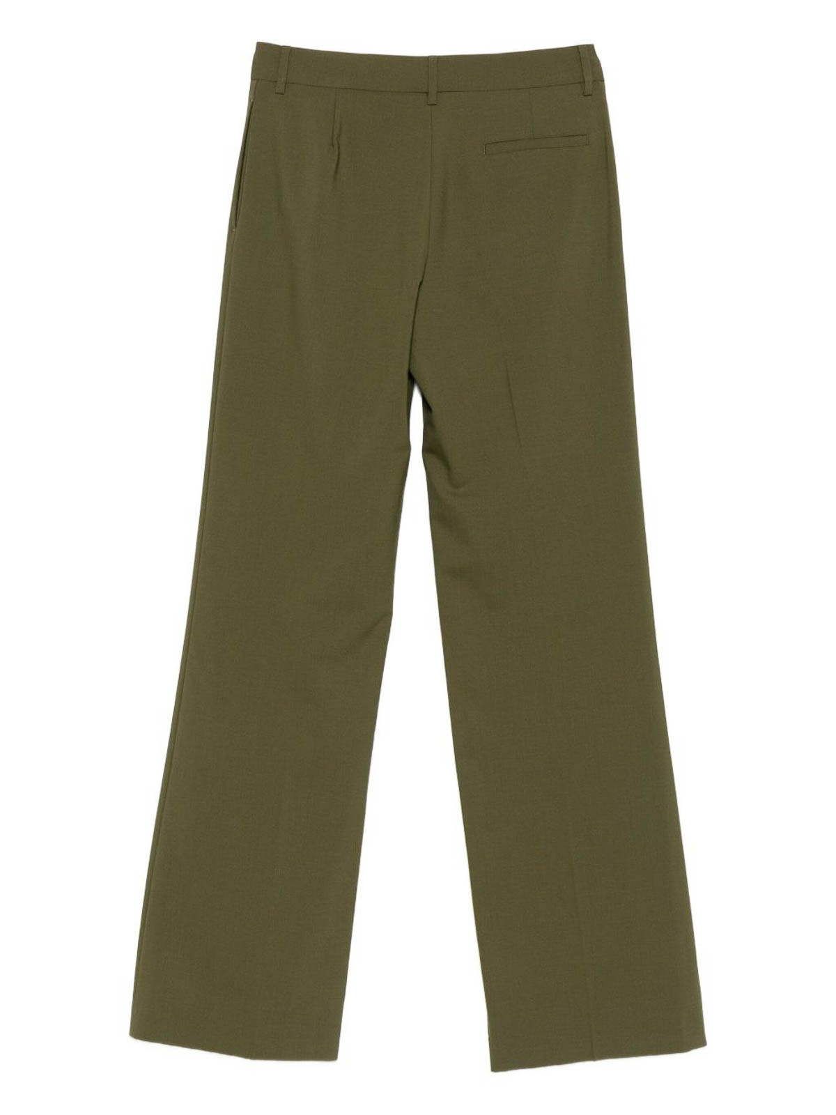 Msgm Pantalón Casual - Verde In Green