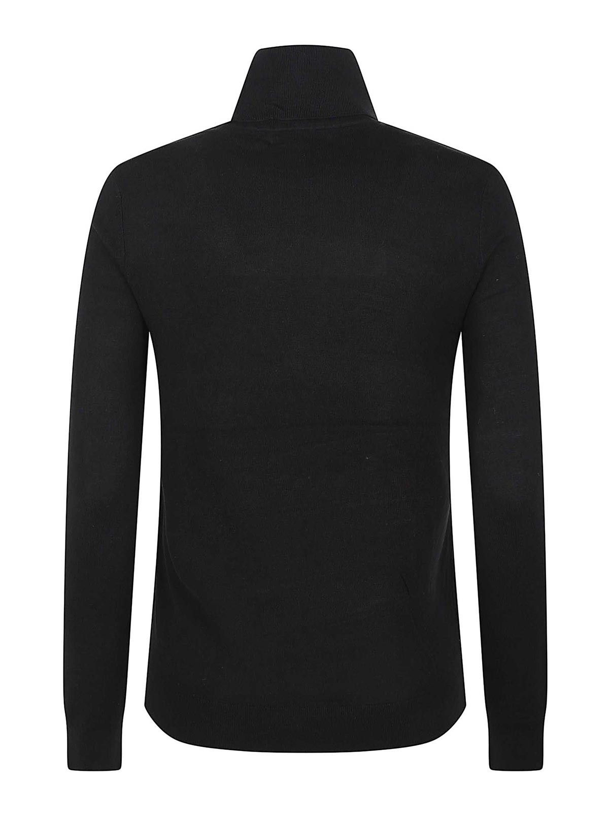 Ralph Lauren Zoe-long Sleeve-pullover In Black
