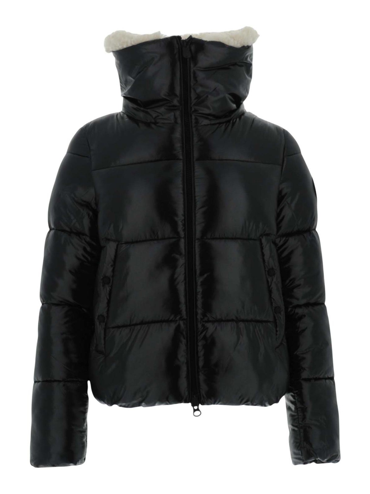 Save The Duck Puffer Jacket In Black
