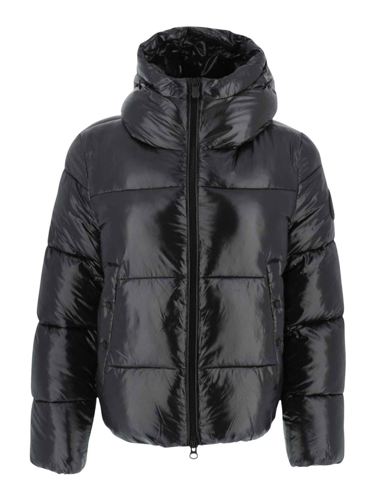 Save The Duck Puffer Jacket In Black