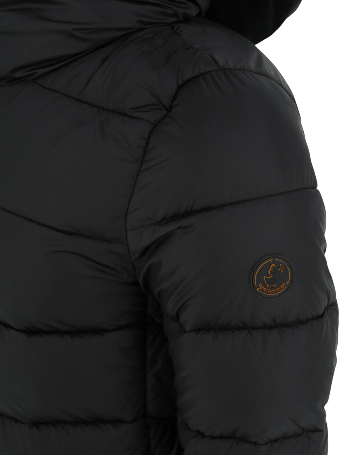 Save The Duck Puffer Jacket In Black