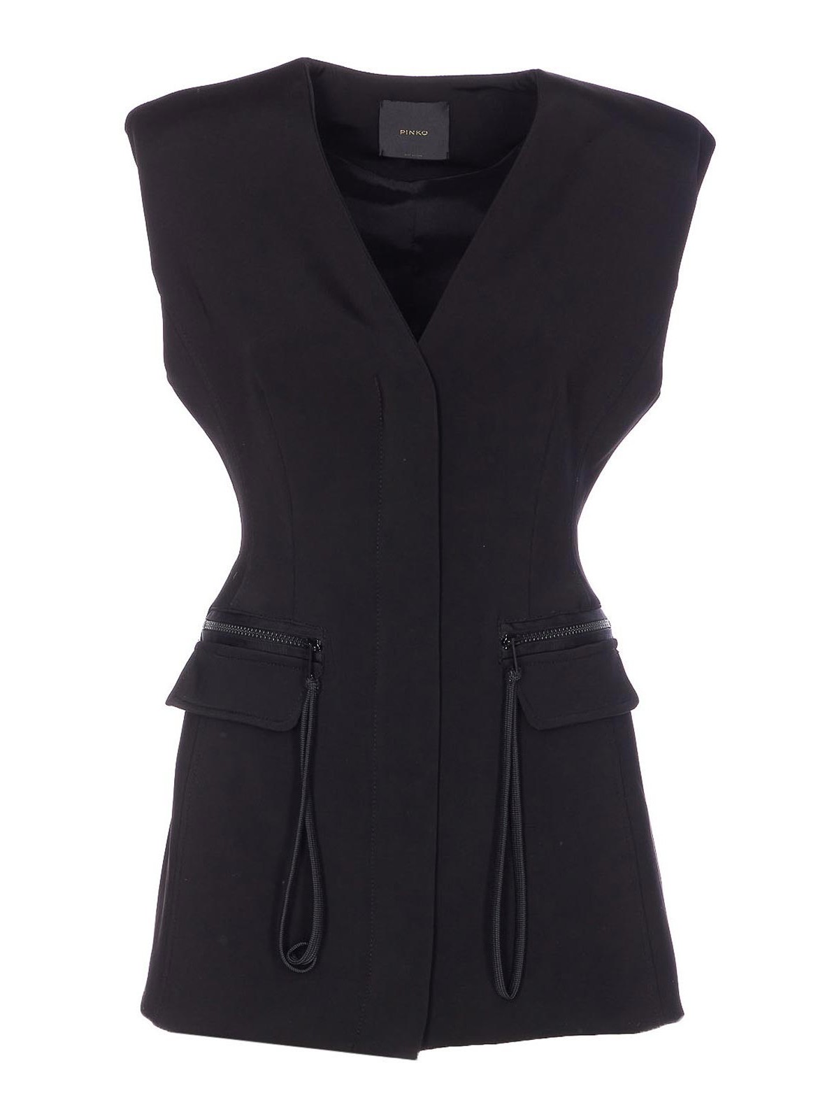Pinko Vest In Black