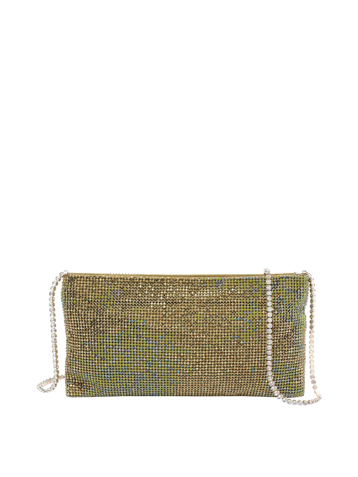 Benedetta Bruzziches Your Best Friend La Petite Pochette Bag In Green
