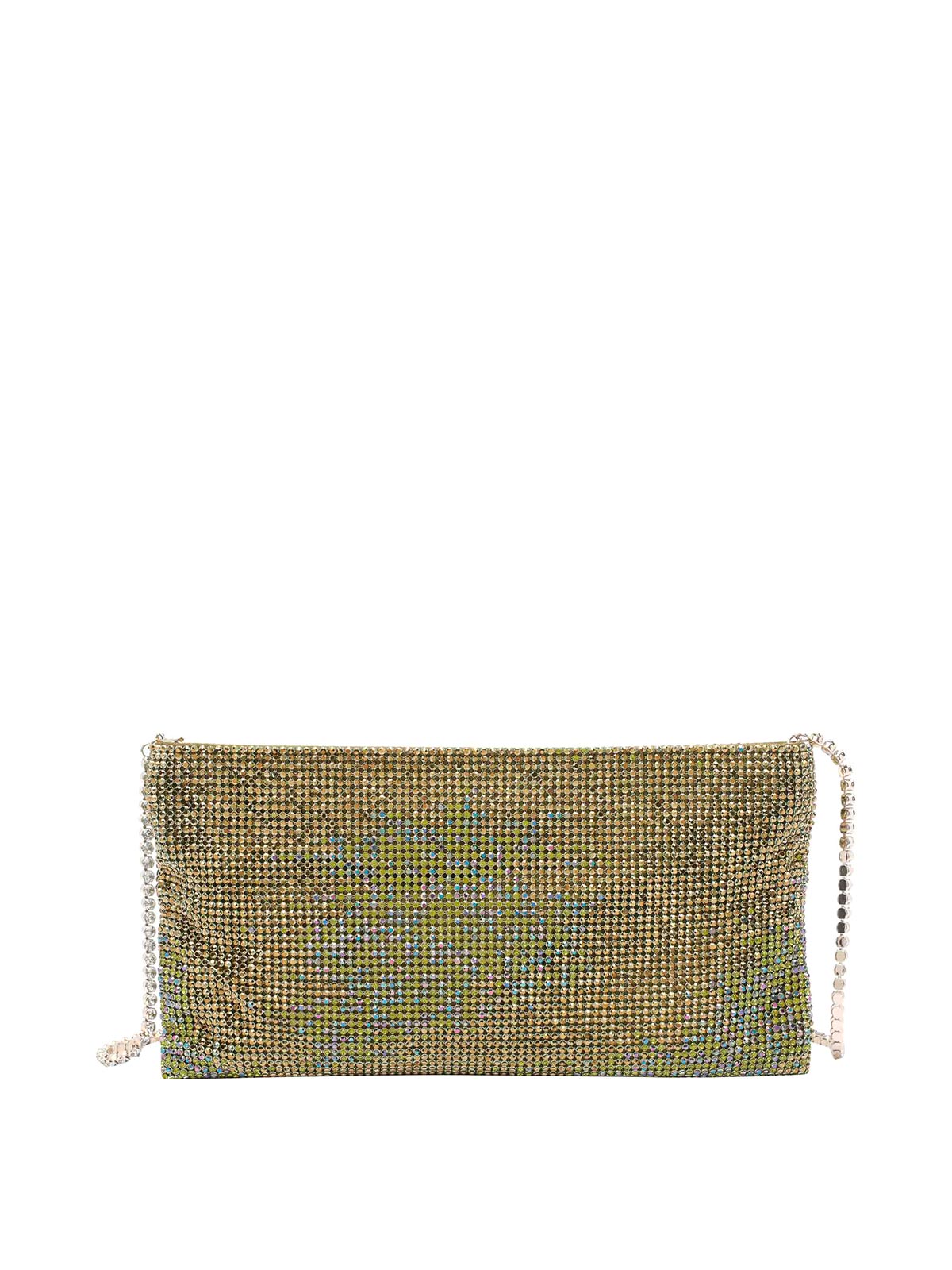 Benedetta Bruzziches Your Best Friend La Petite Pochette Bag In Green