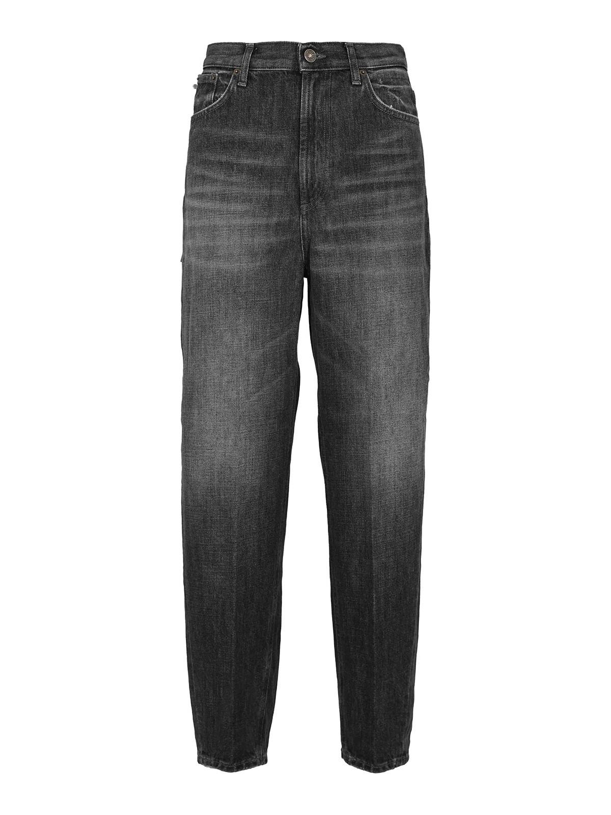 Dondup Bessie Jeans In Cotton Denim In Gray
