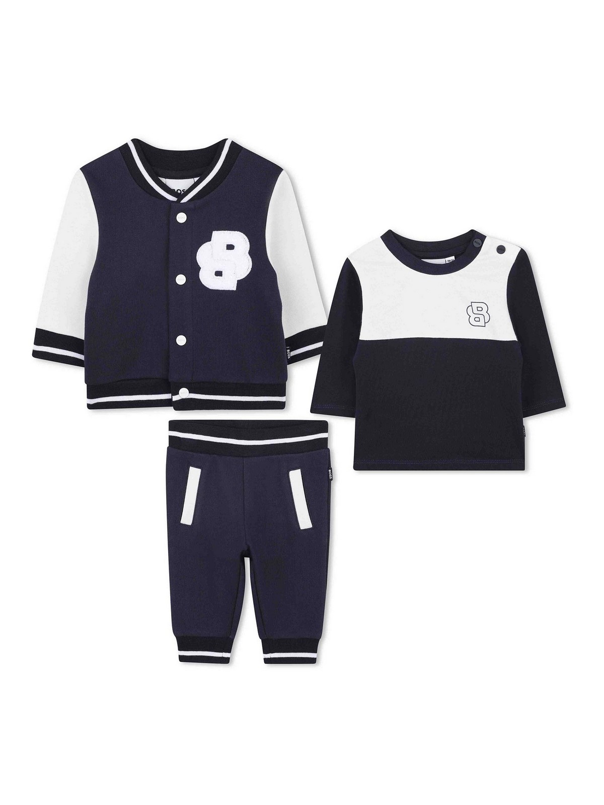 Hugo Boss Three-piece Suit In Blue