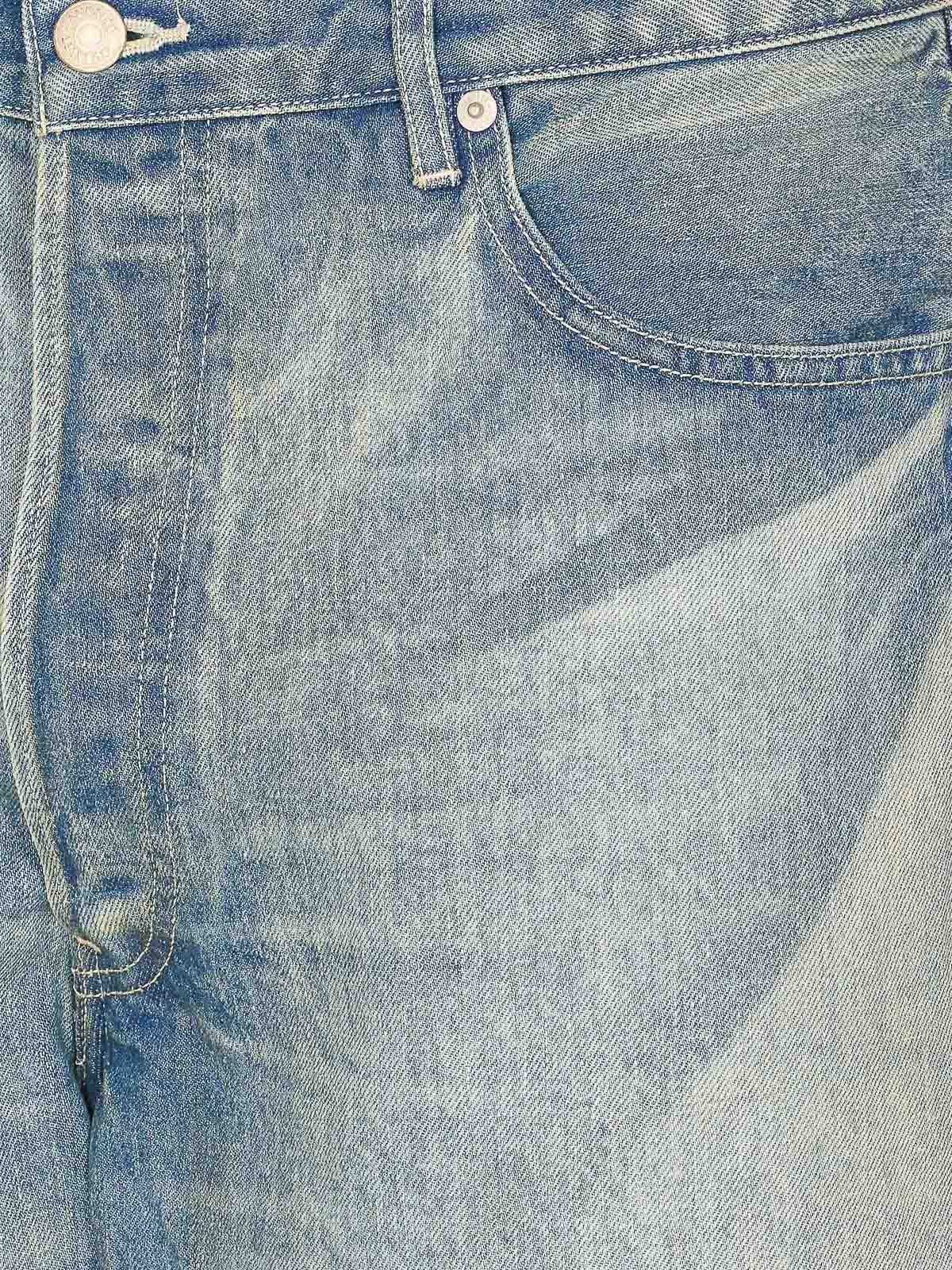 Auralee Faded Indigo Selvedge Jeans - Blue|A25AP03DHFADEDINDIGO