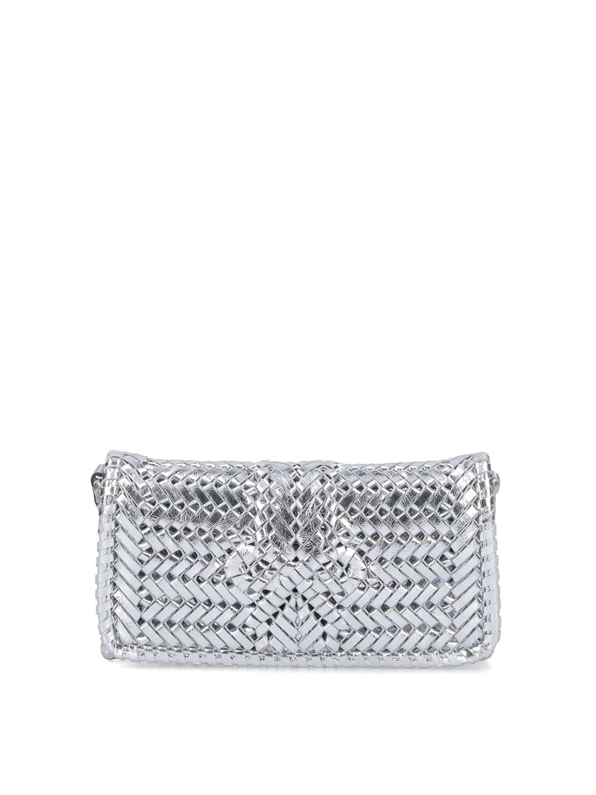 Anya Hindmarch Clutch In Silver