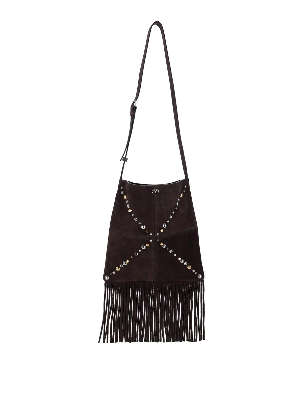 Valentino Garavani Shoulder Bag In Brown