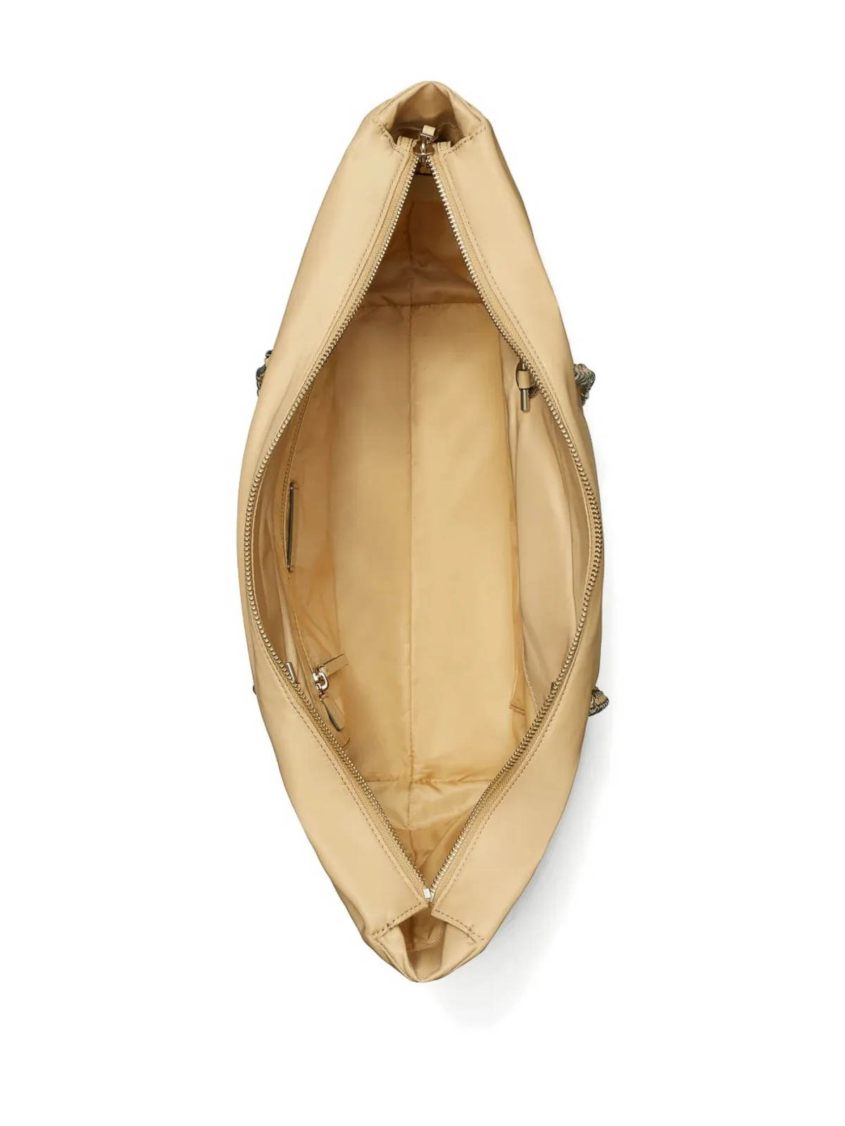 Tory Burch Ella Chain Zip Tote Pralines In Sand