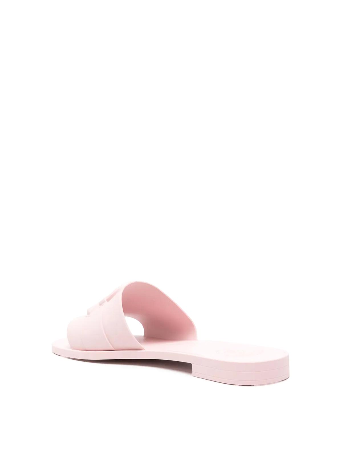 Moncler Mon Slides Sandals In Pink
