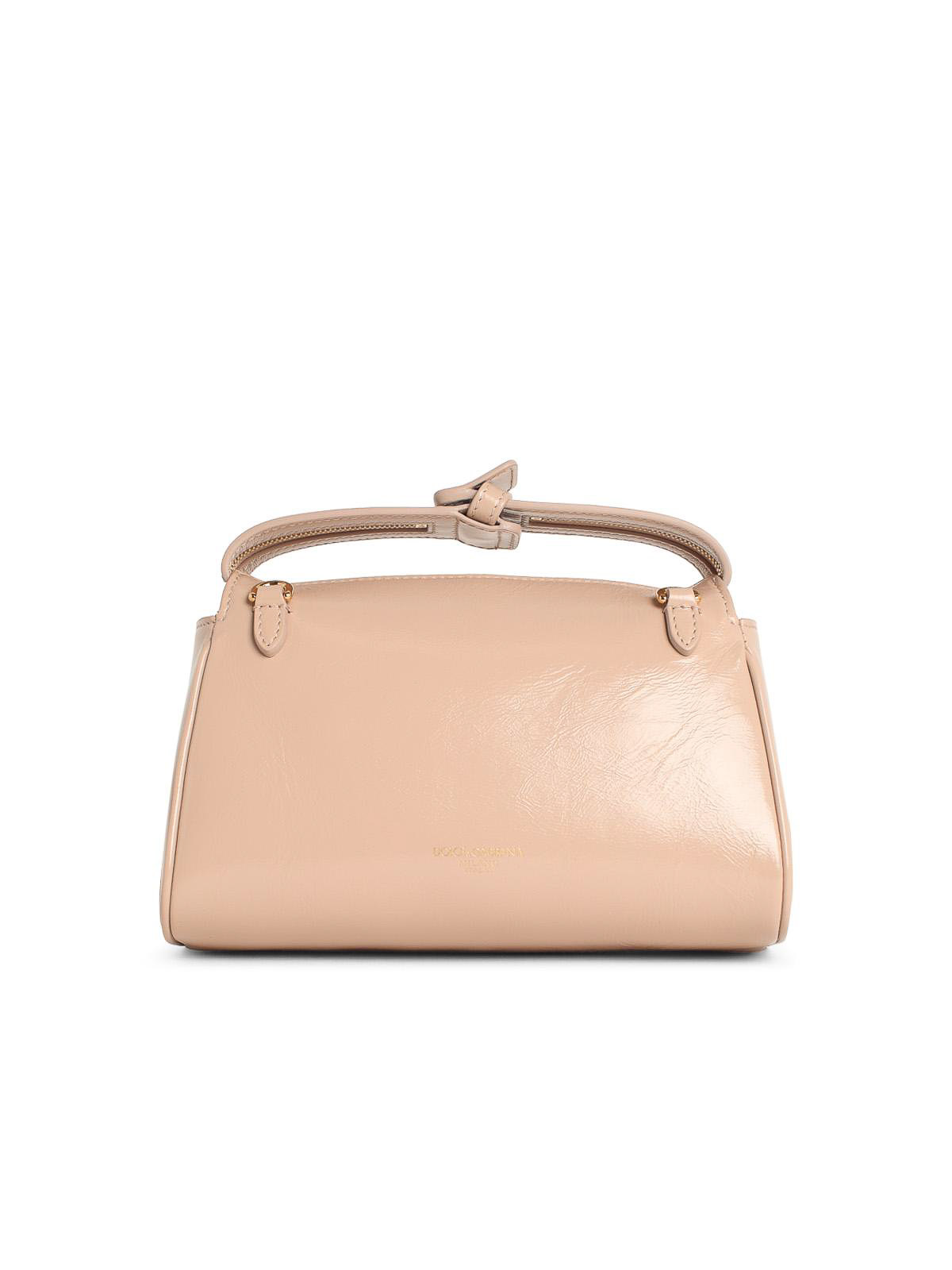 Dolce & Gabbana Convertible Top Handle Crossbody In Nude