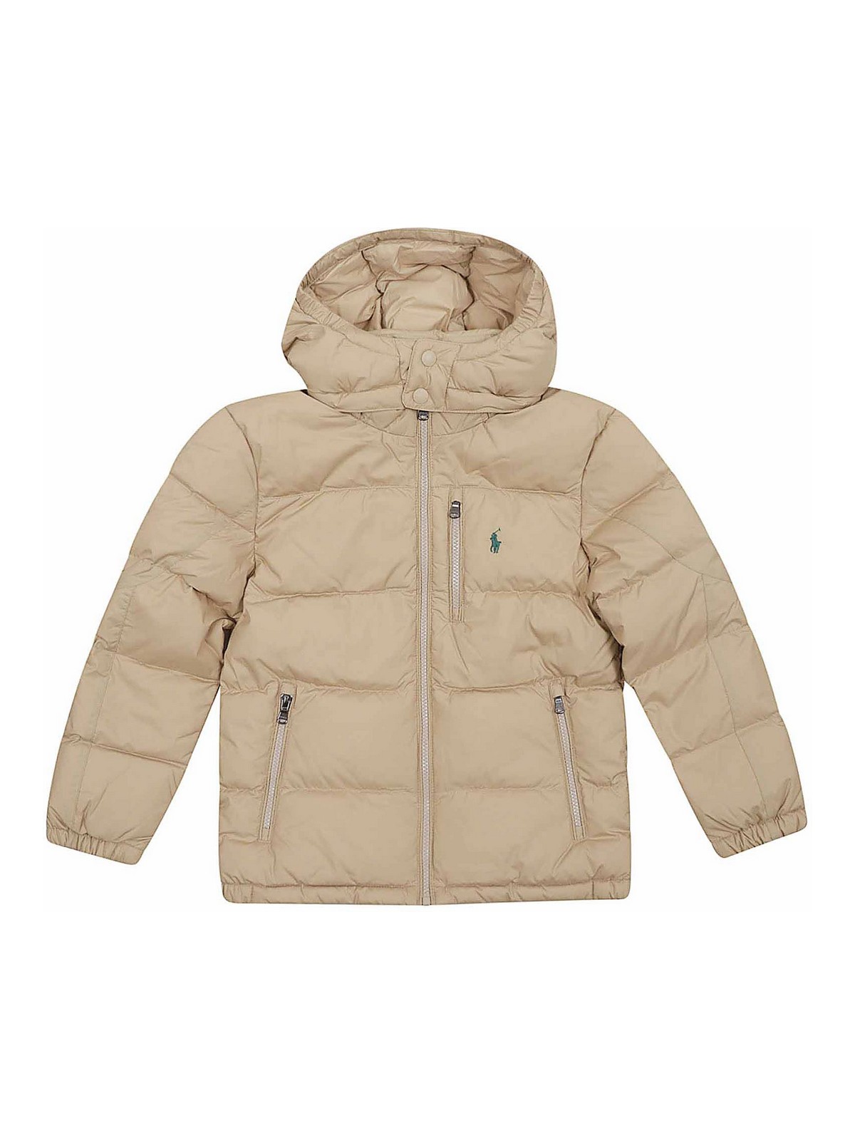 Ralph Lauren Kids' Down Jkt-outerwear-bomber In Sand