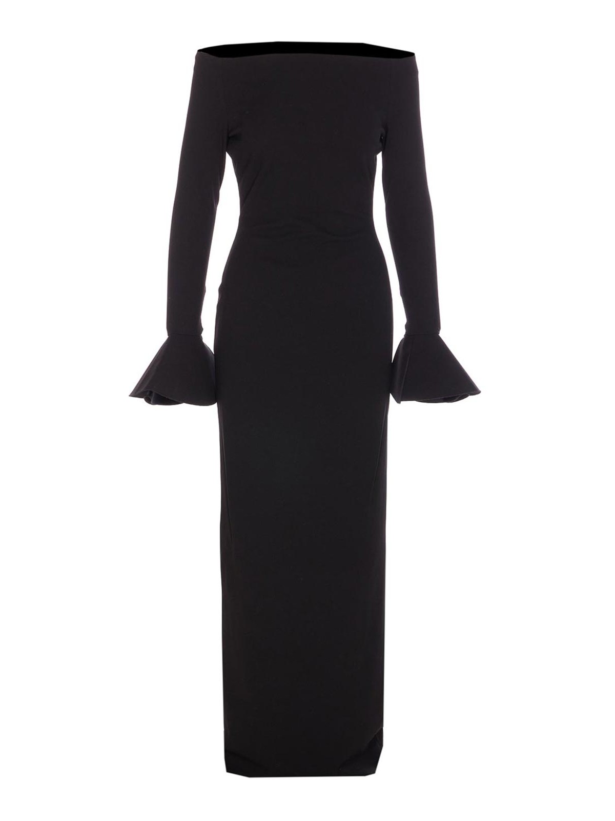 Solace London Maxi Robe - Noir