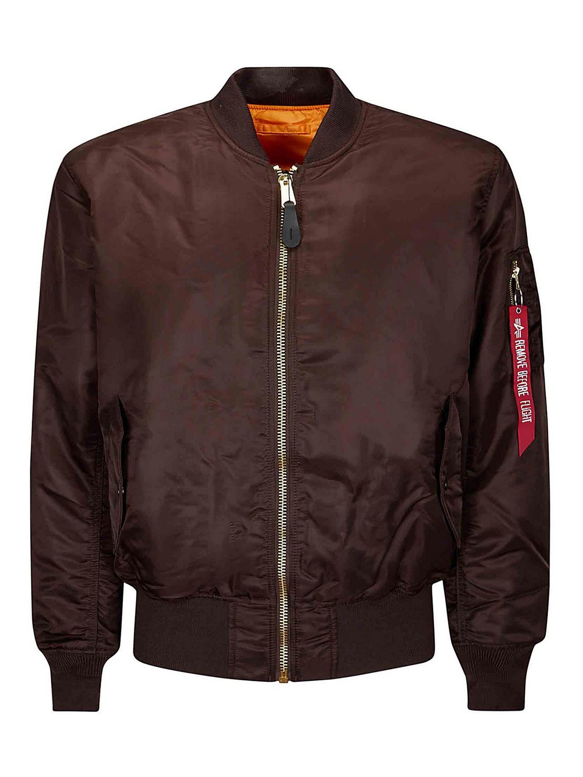 Alpha Industries Bomber In Brown