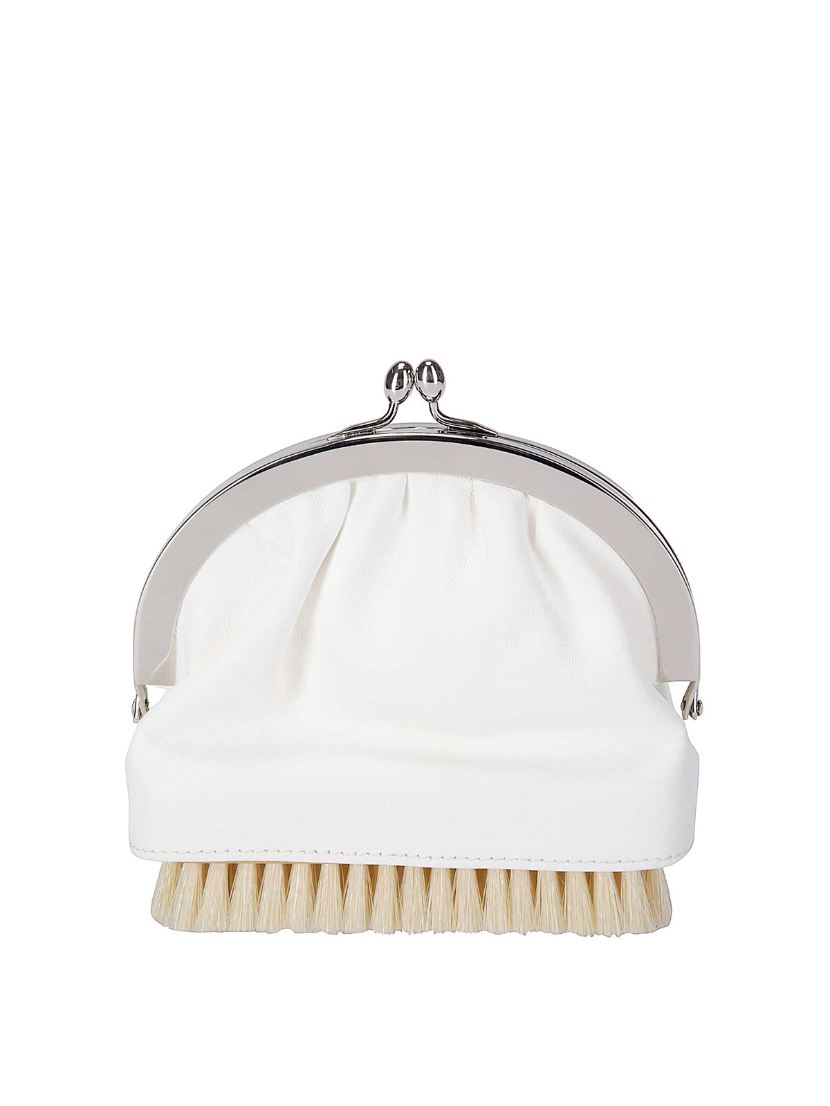 Niccolò Pasqualetti Brush Purse In White