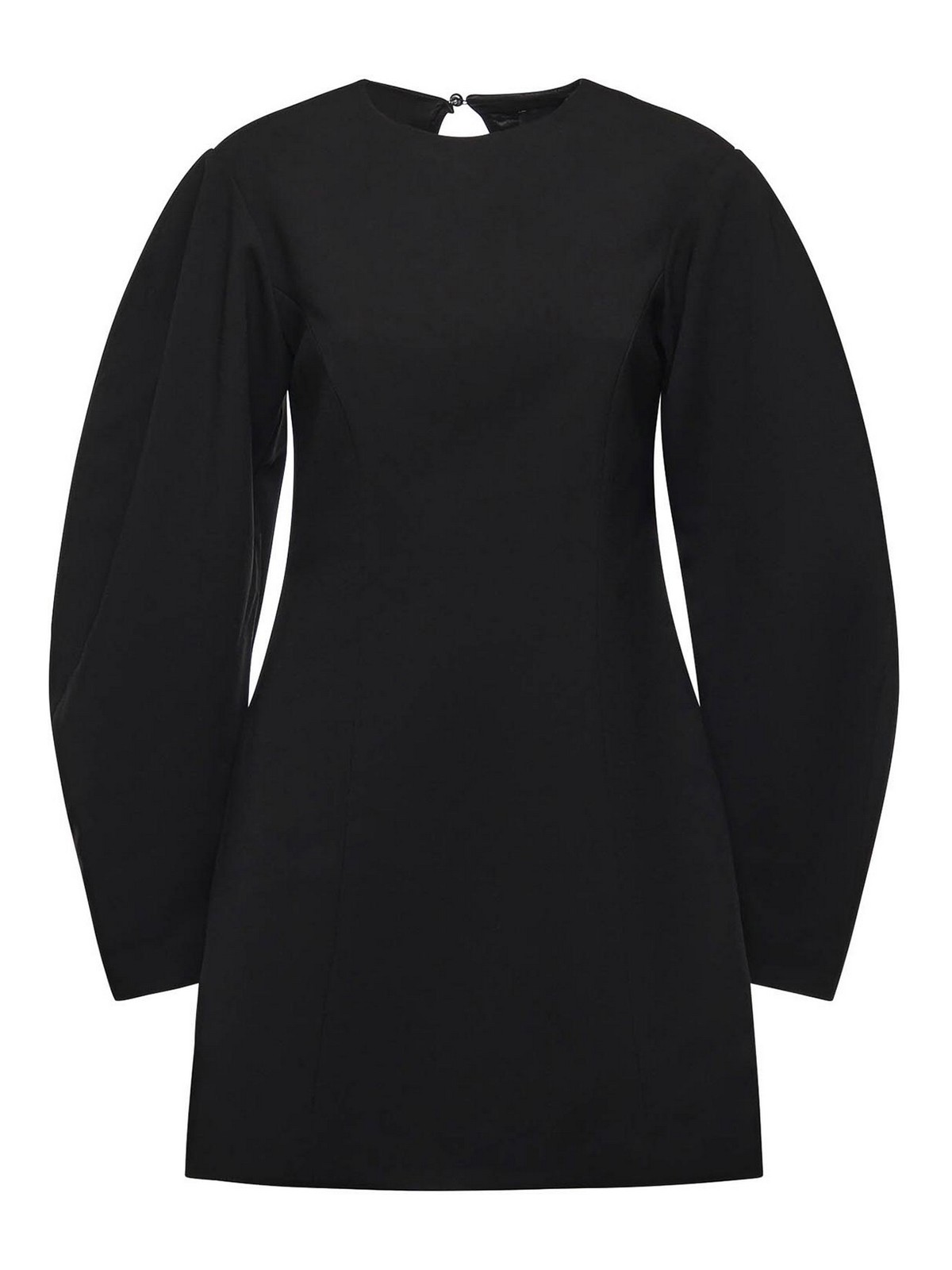 Rotate Birger Christensen Flared Mini Dress In Black