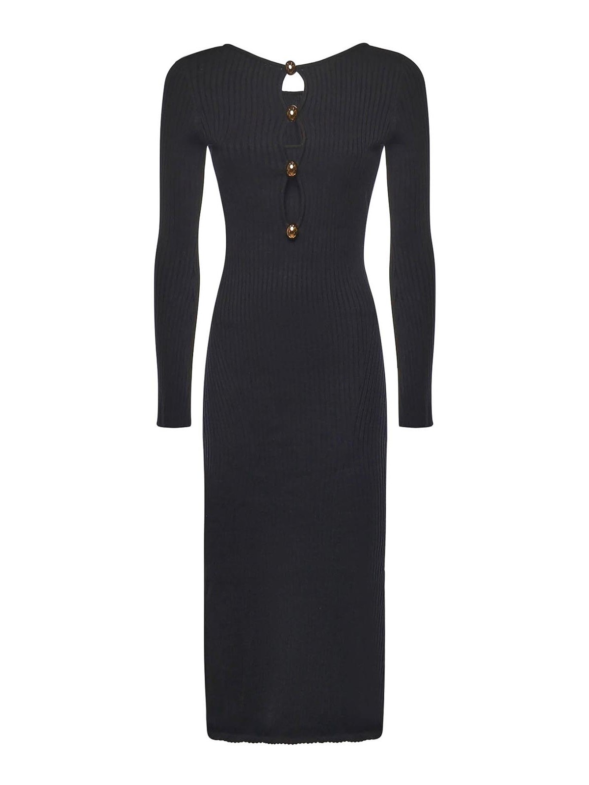 marciano midi dress Marciano Ribbed Knit Midi Dress - Black