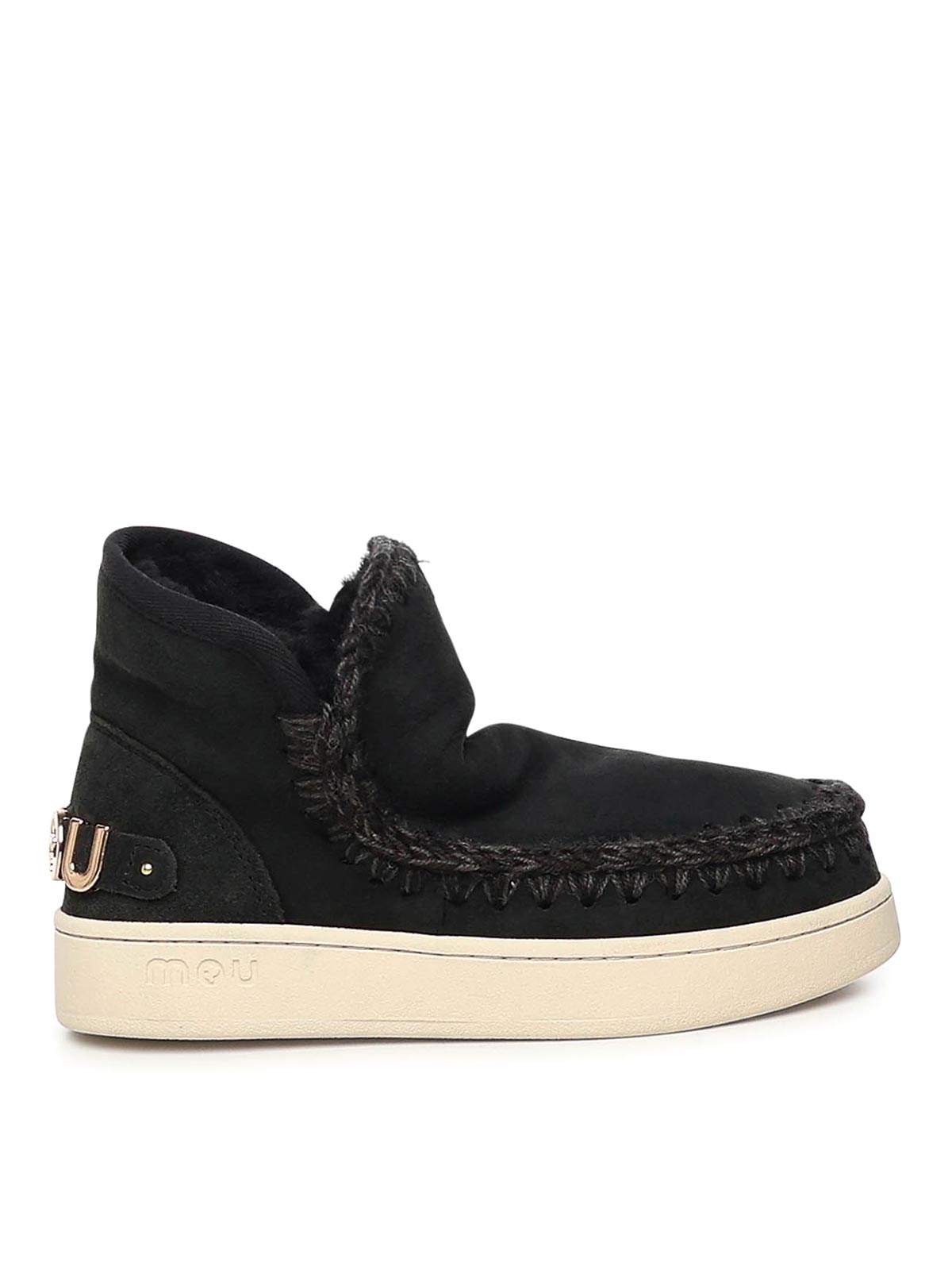 Mou New Eskimo Sneaker In Black