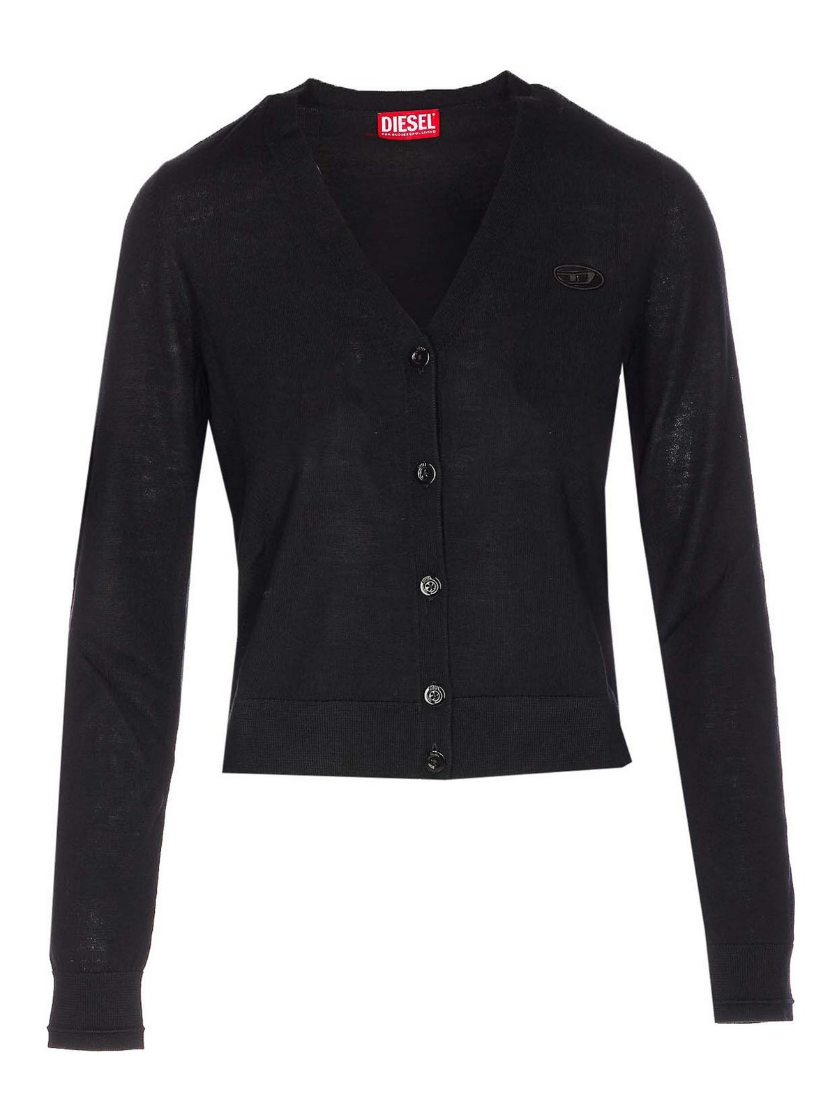 Diesel Black M-alima Cardigan