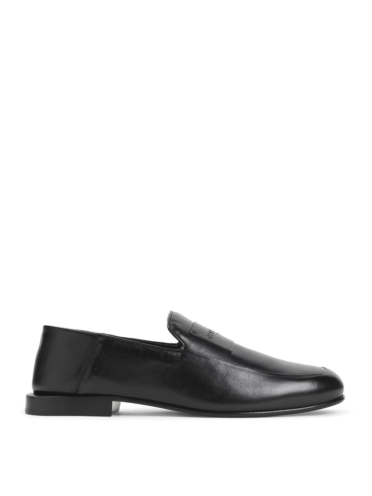 Givenchy Lamb Leather Loafers In Black