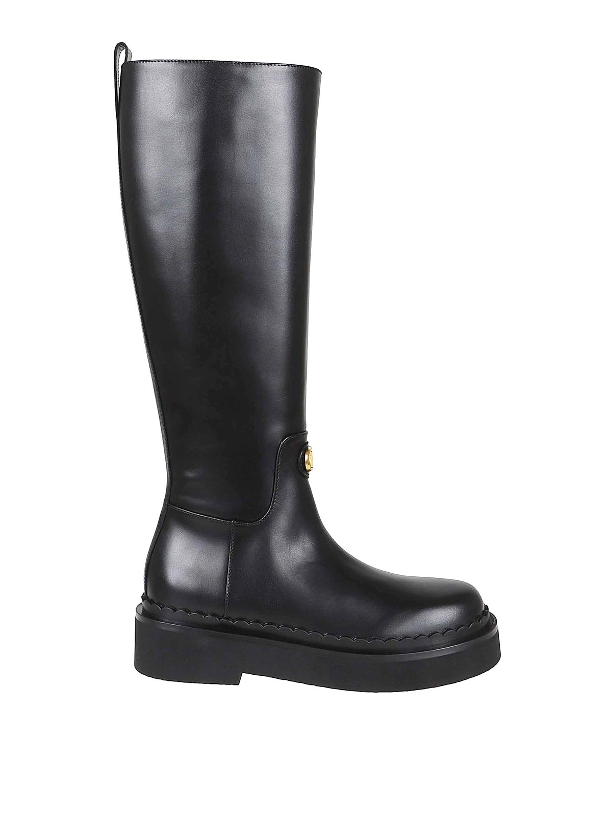Valentino Garavani Boot  Vlogo Signature T 30/45 In Black