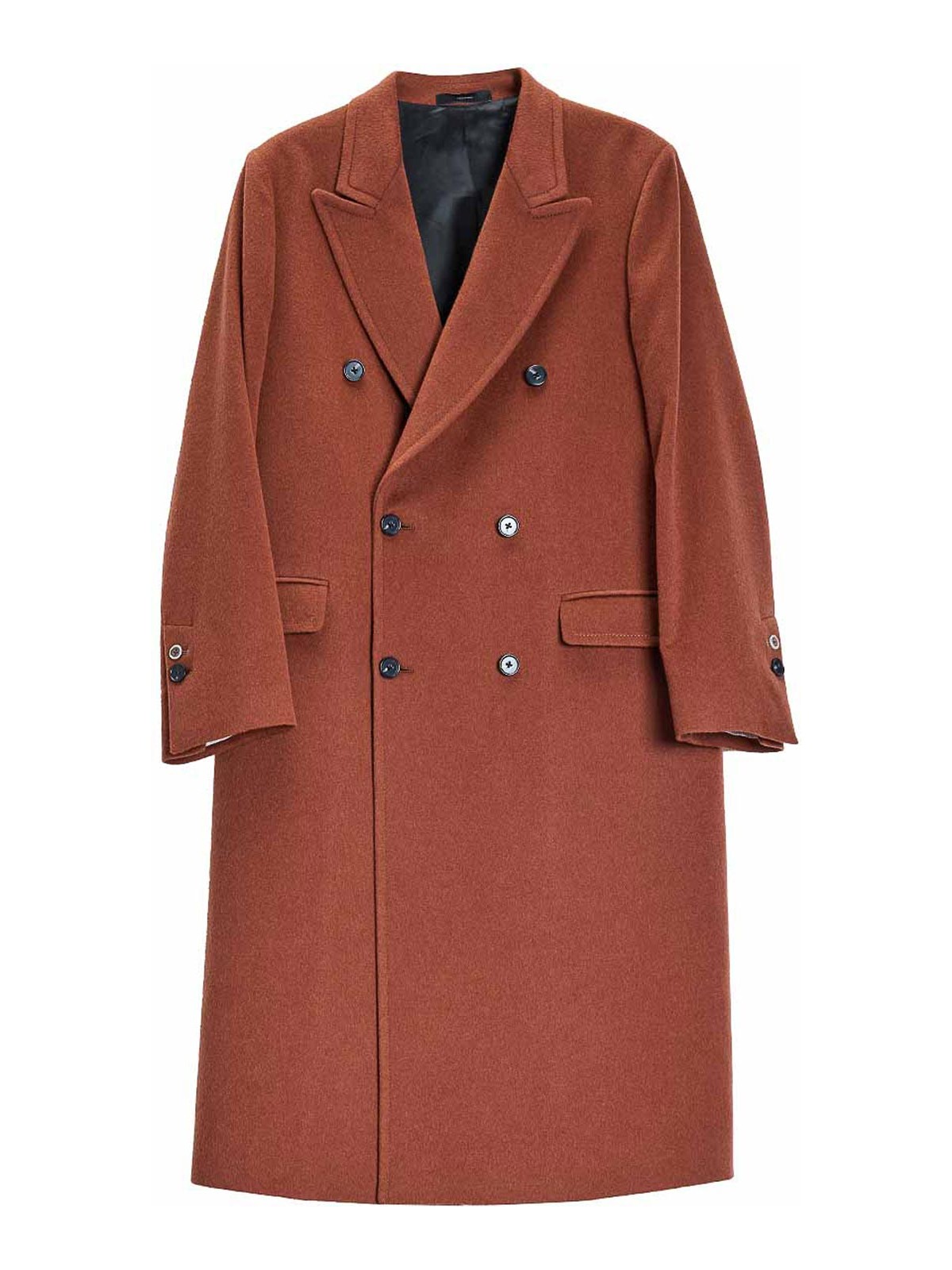 Paul Smith Coat In Brown