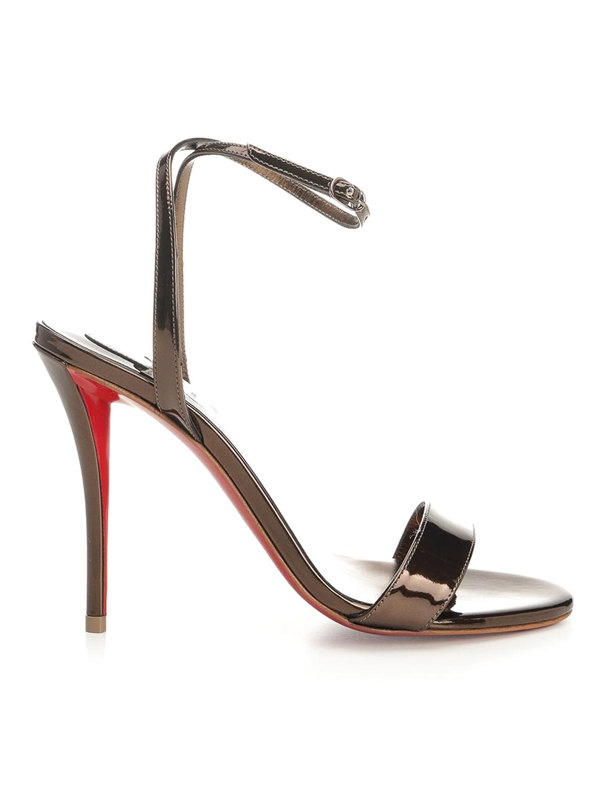 Christian Louboutin Miss Z Sandal In Gold