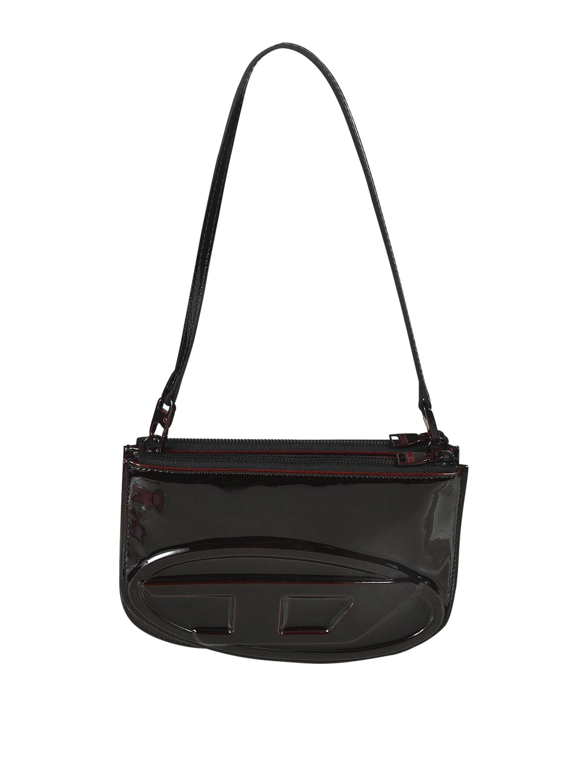 Diesel Technical Fabric Backpack In Black