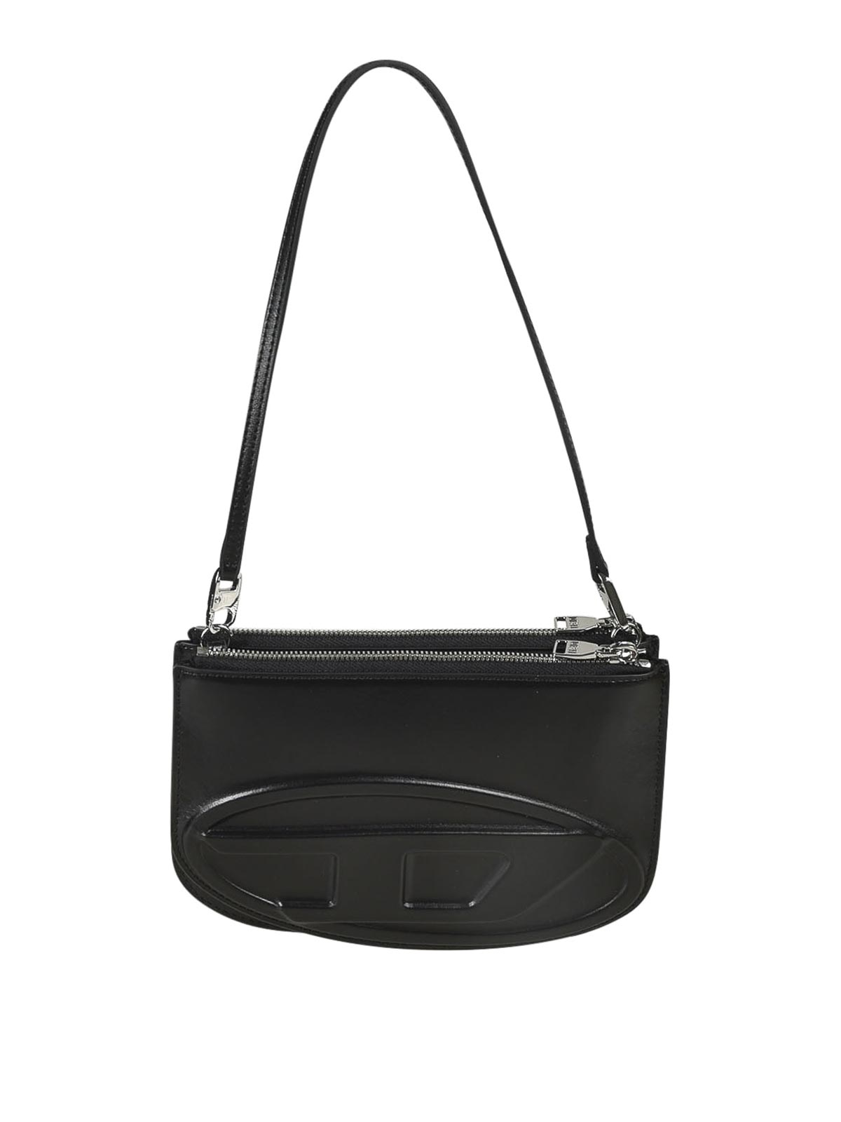 Diesel Technical Fabric Backpack In Black