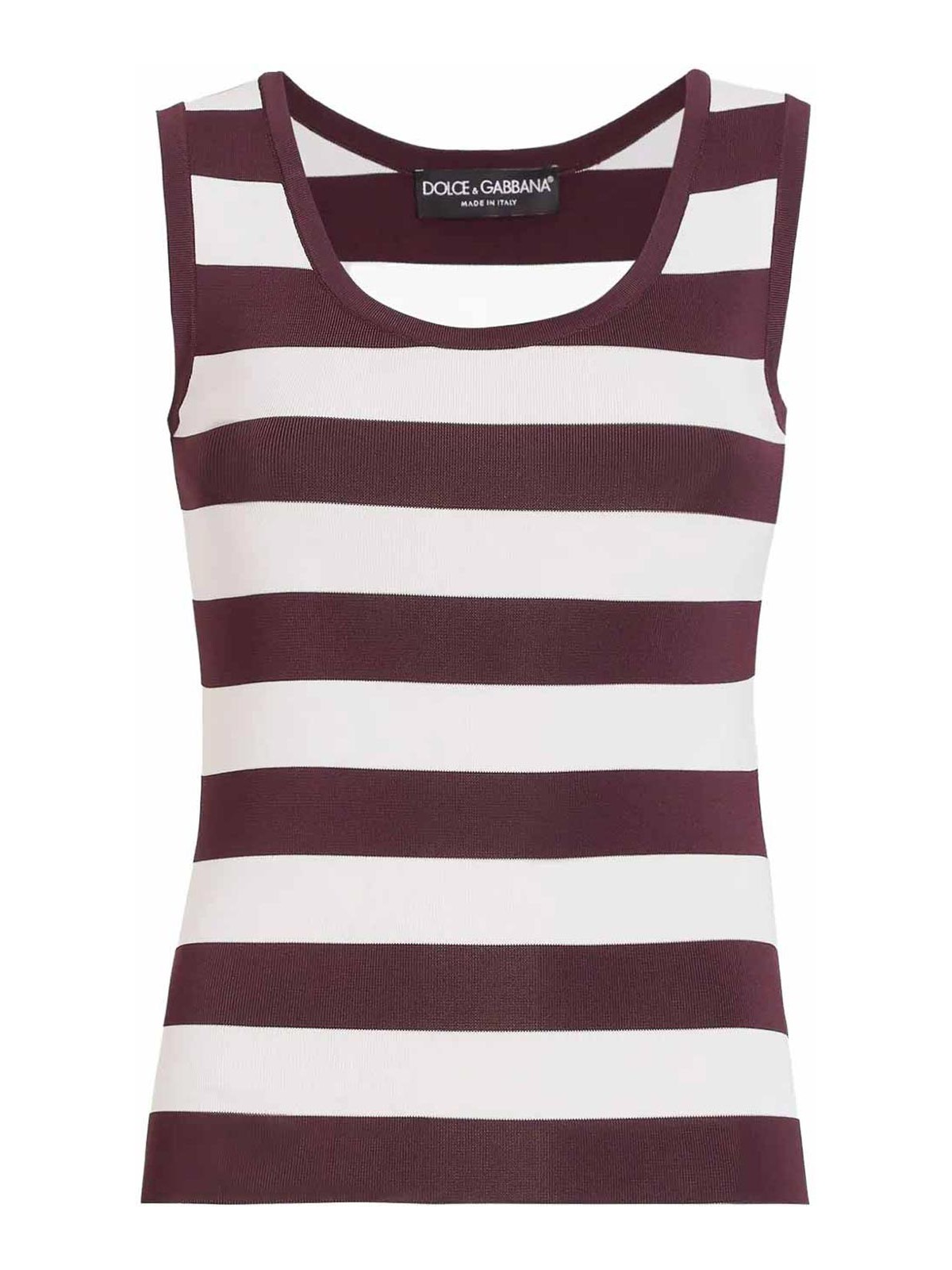 Dolce & Gabbana Tank Top In Red