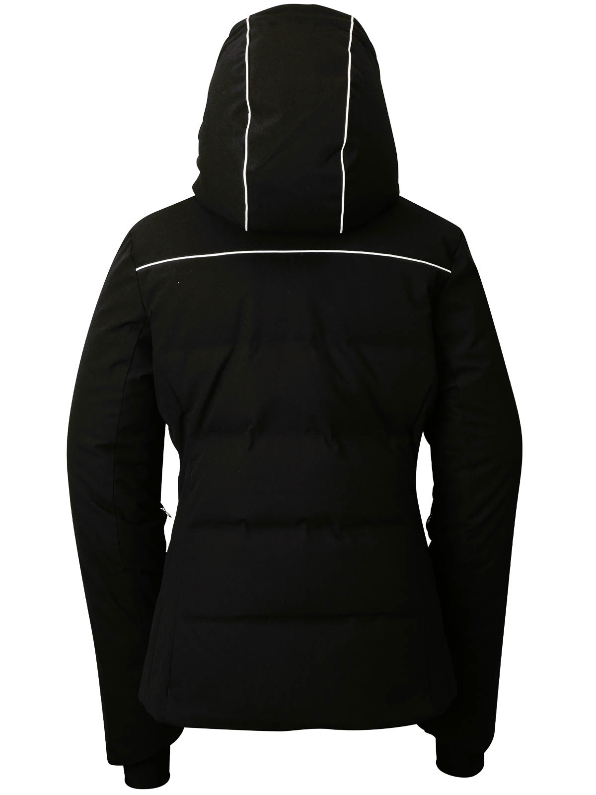 Phenix Seamless Black Polyester Ski Jacket In Black