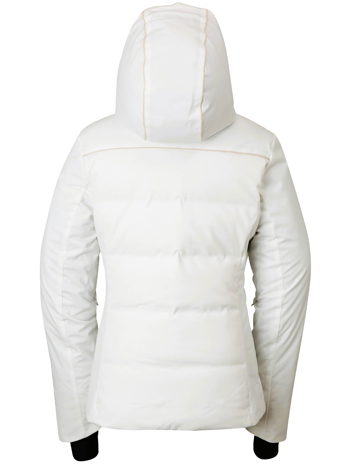 Phenix Seamless White Polyester Ski Jacket In White